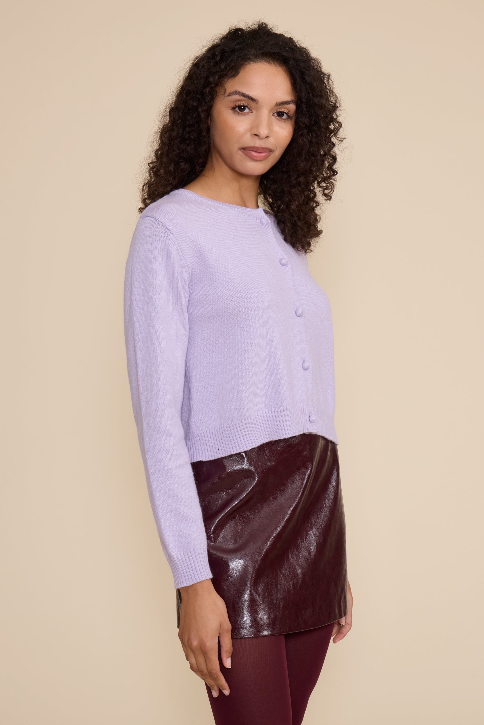 Lucy Paris - Judd Cardigan - Lavender Lucy Paris - Judd Cardigan - Lavender