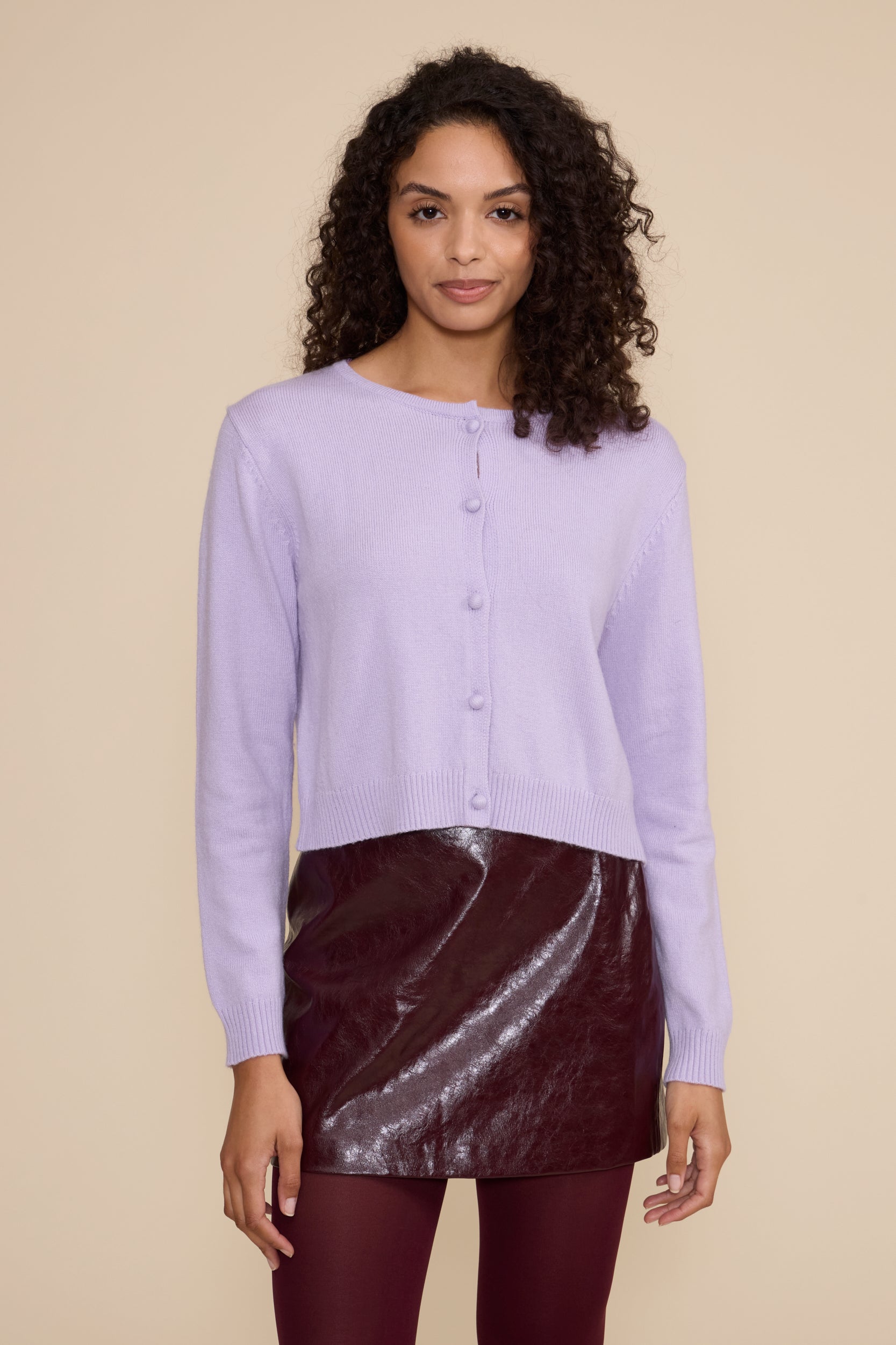 Lucy Paris - Judd Cardigan - Lavender
