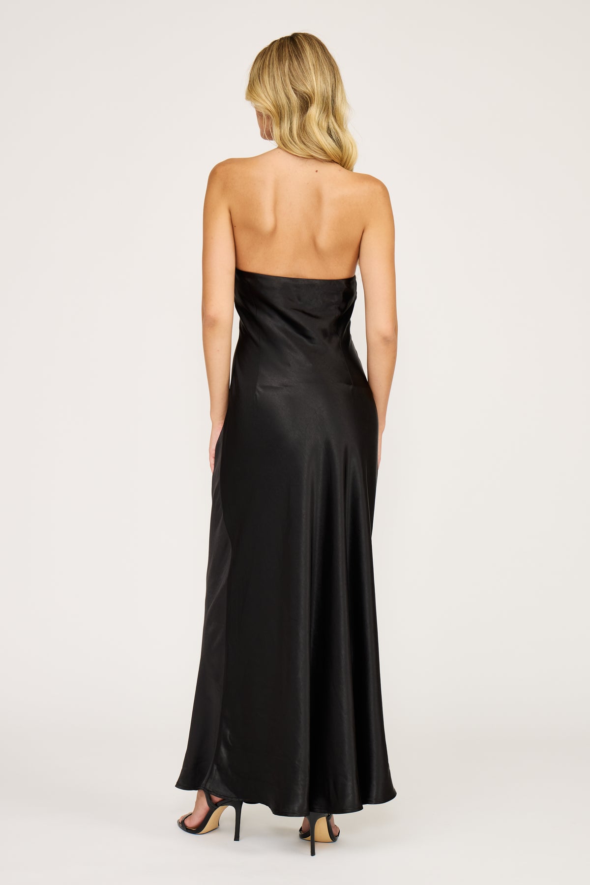 Lucy Paris - Bonnie Halter Dress - Black Large