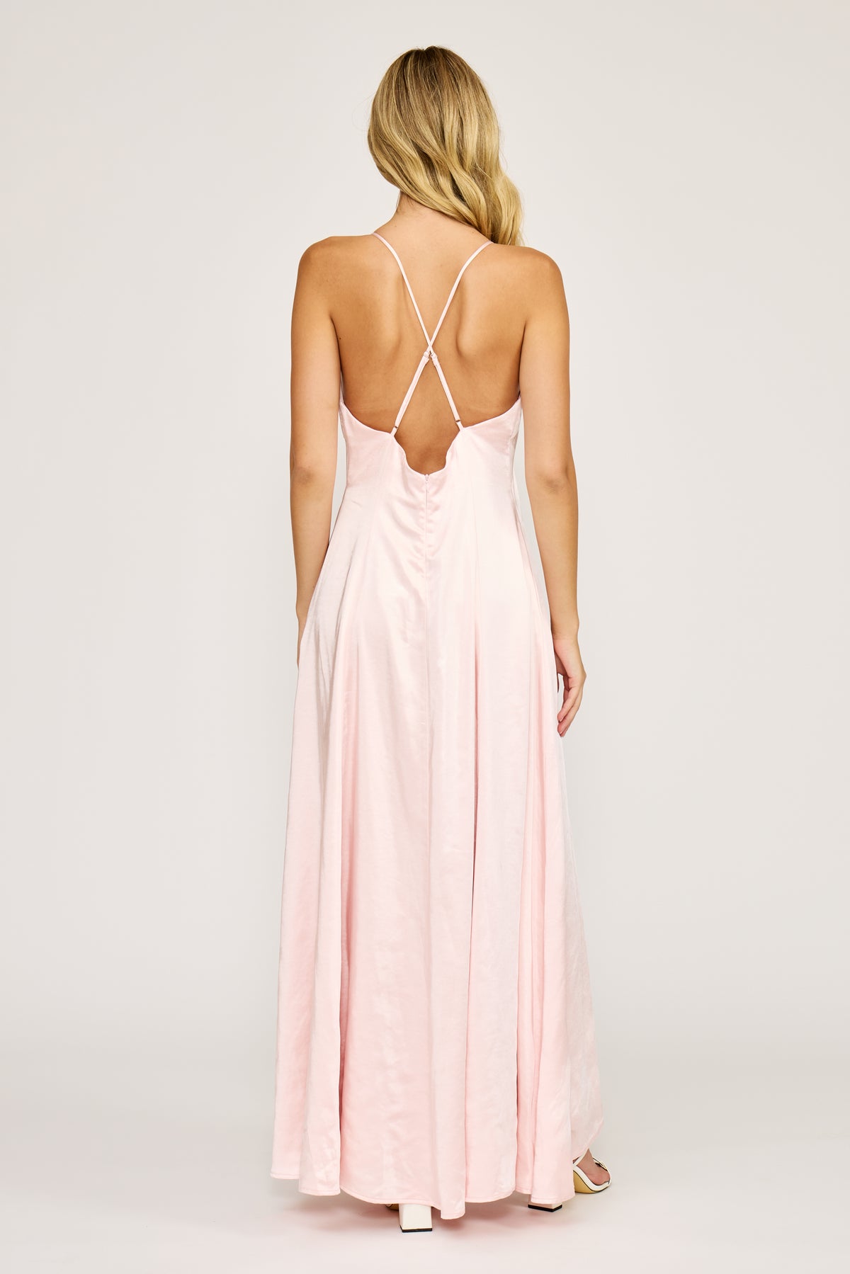 pink paris dress Zendaya Pauses Her Parade of Wedding Dresses for a Shipwreck-Chic Peach Gown
