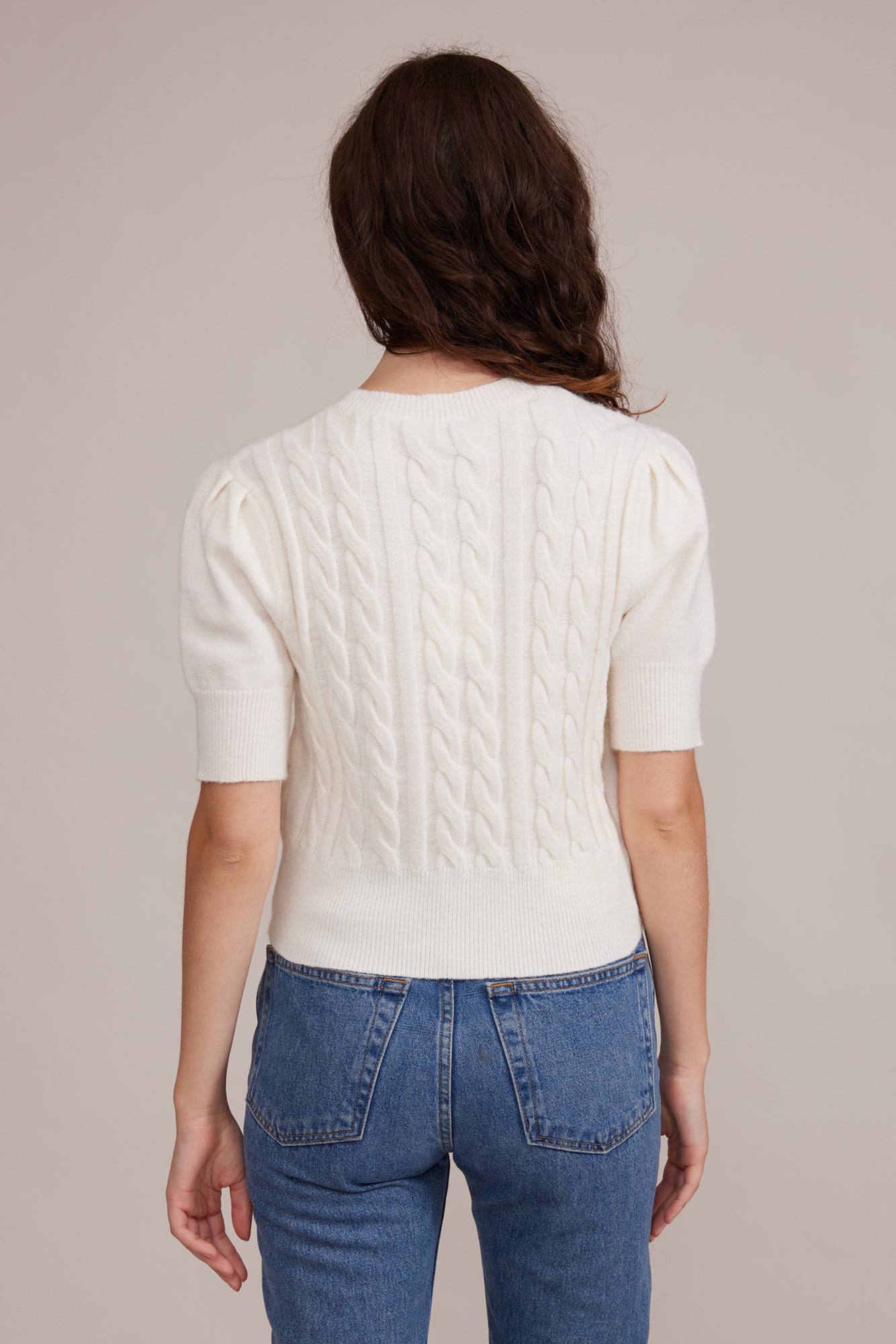 Lee Pearl Top - Cream