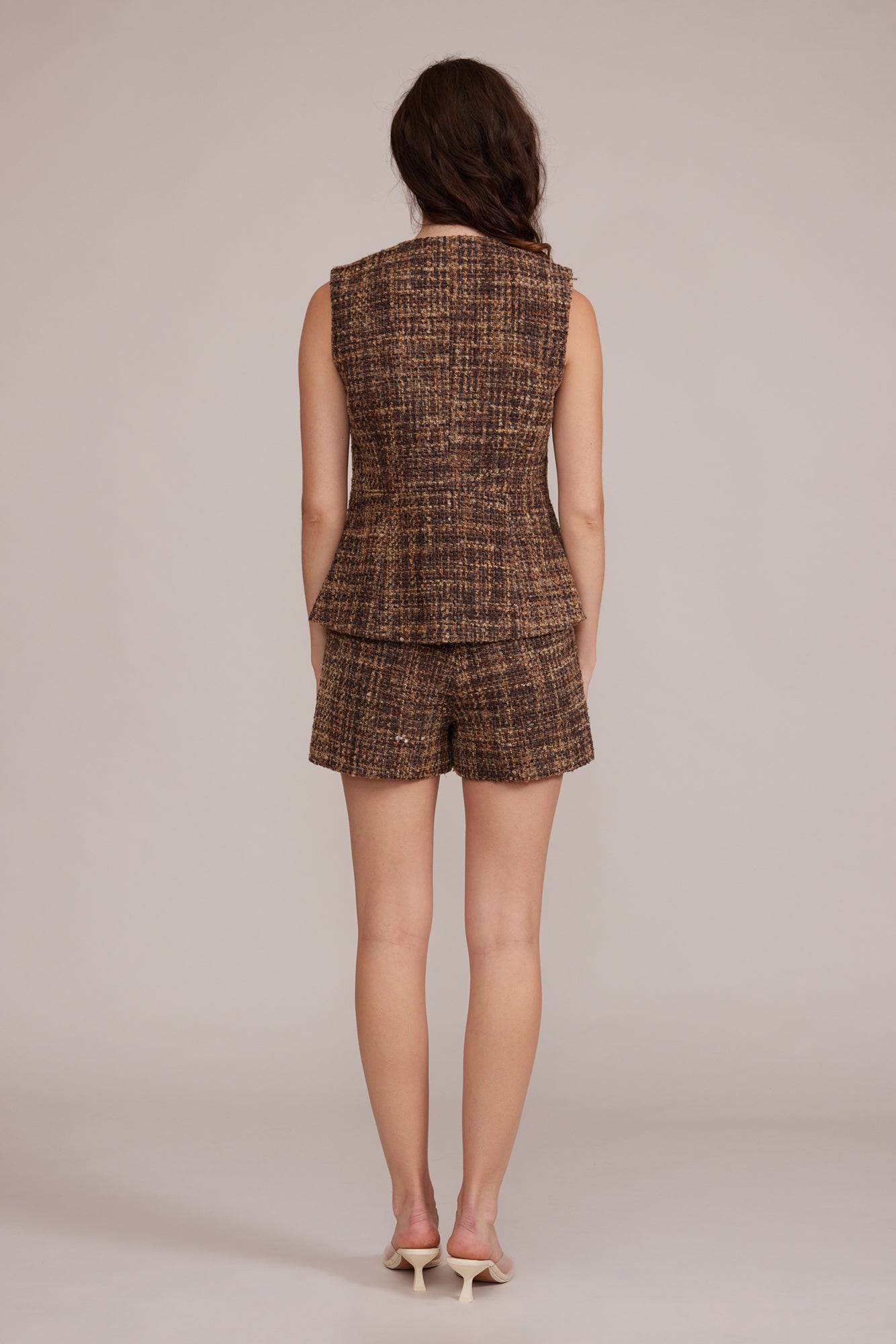Felix Vest Top - Brown