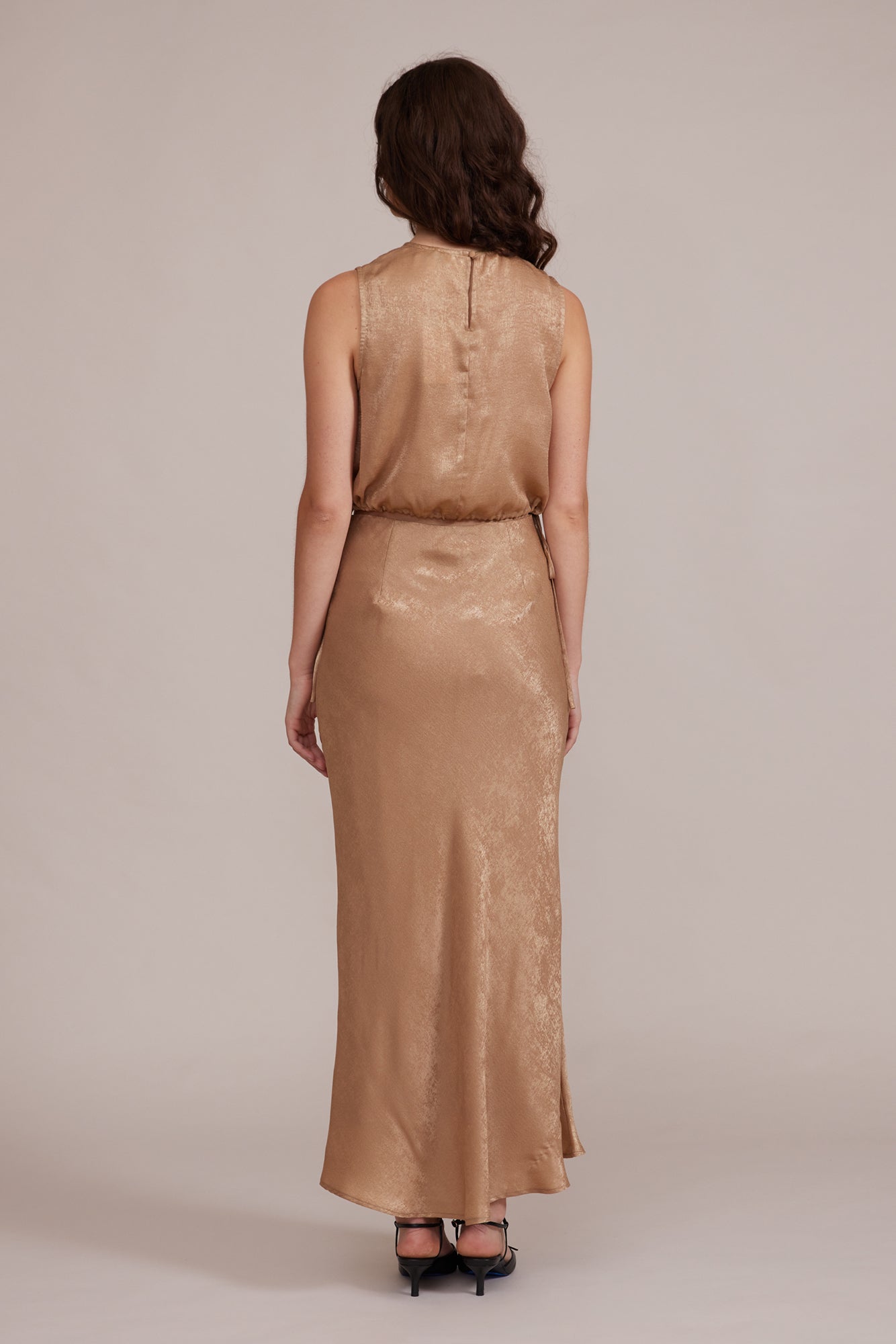 Katianna Maxi Skirt - Gold