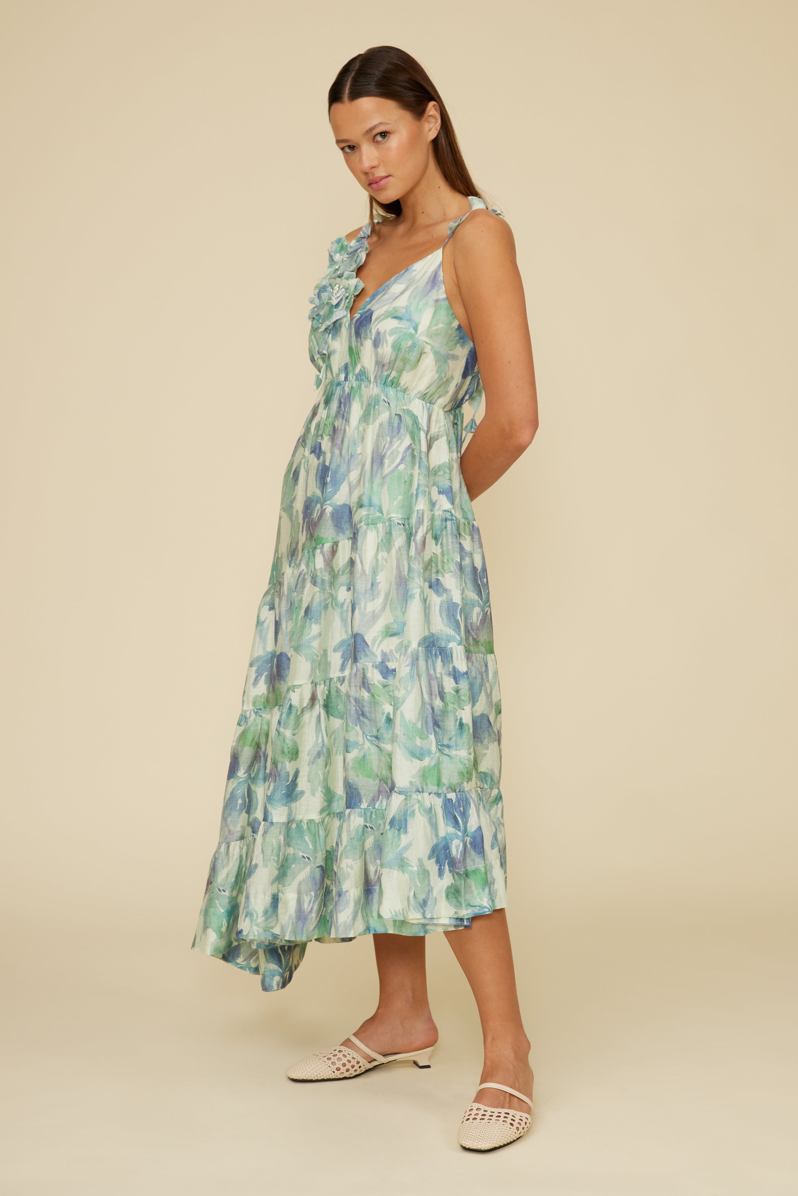 Lucy Paris - Moret Maxi Dress - Blue Lucy Paris - Moret Maxi Dress - Blue