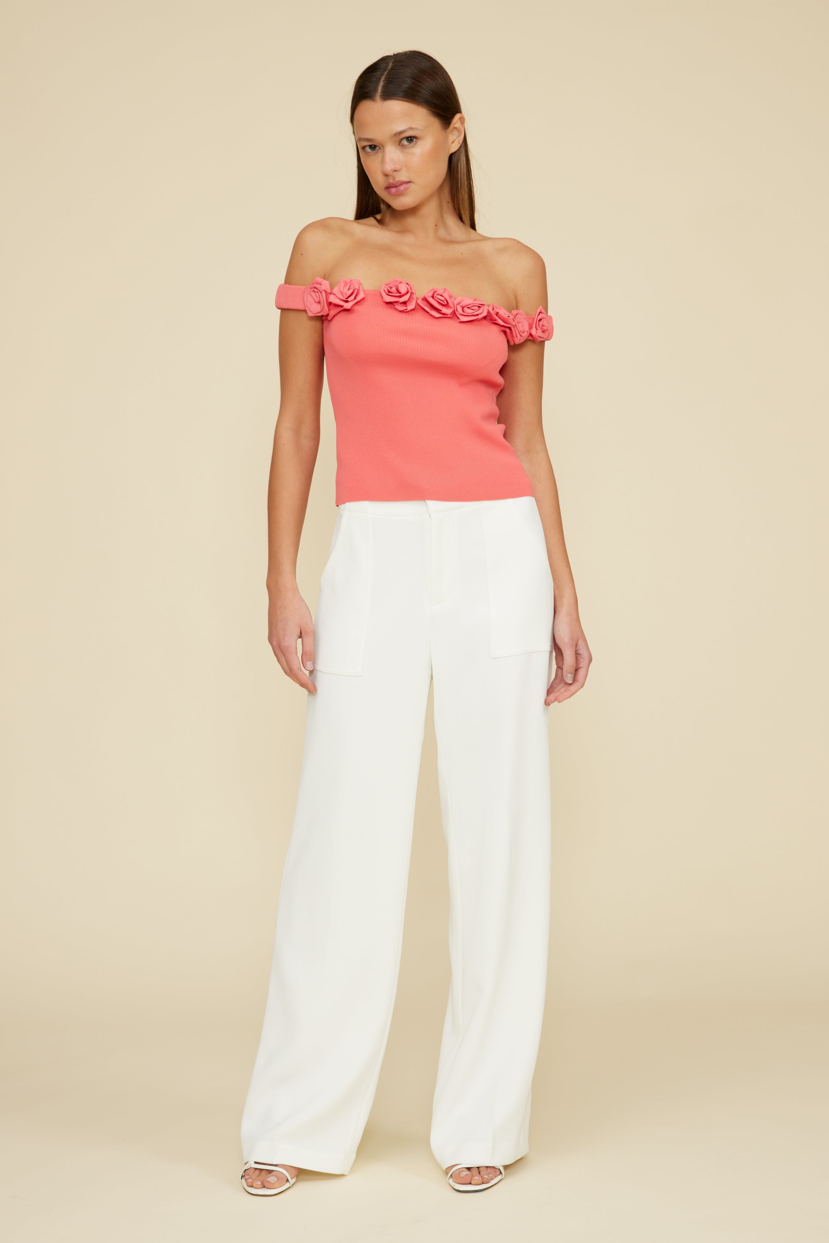 Kamila Top - Coral