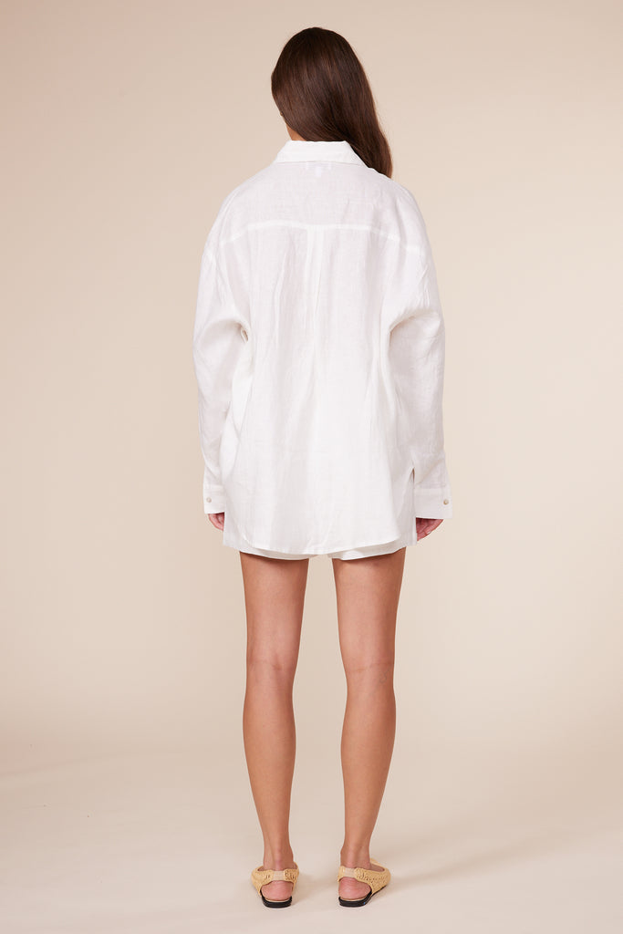 Toni Button Down - White