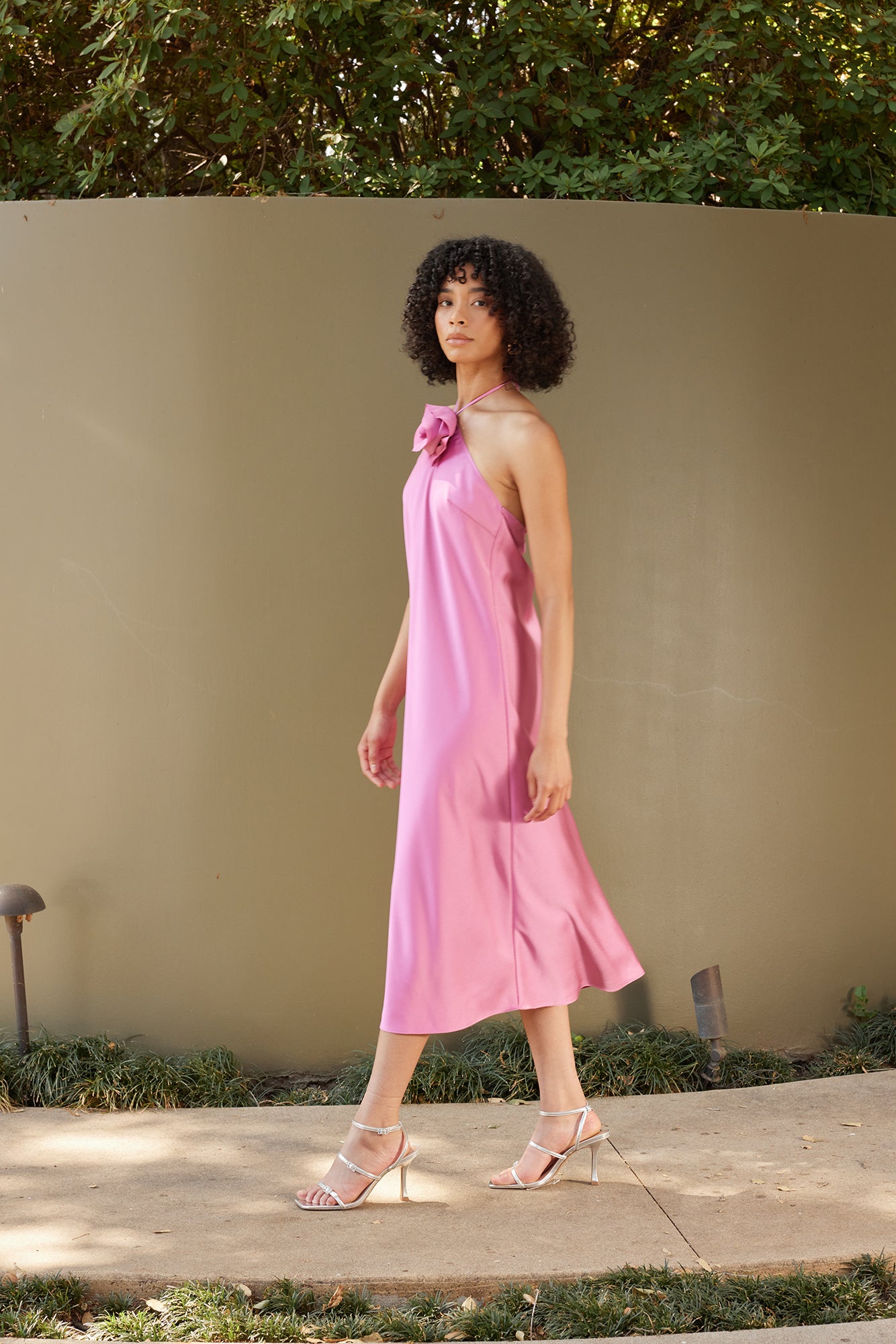 Lucy Paris - Jonah Halter Dress - Pink