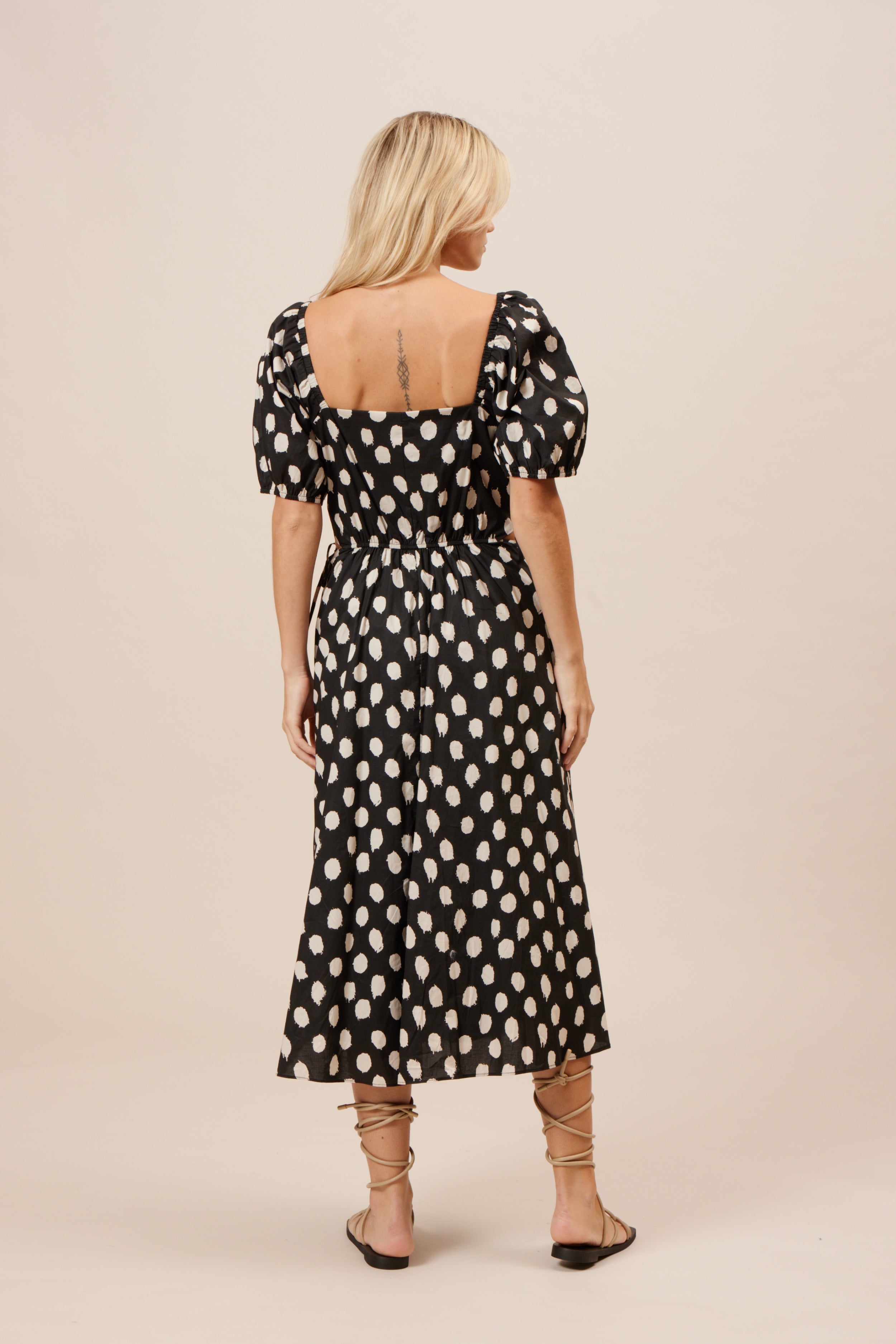 Lucy Paris - Shayla Poplin Dress - Polkadots