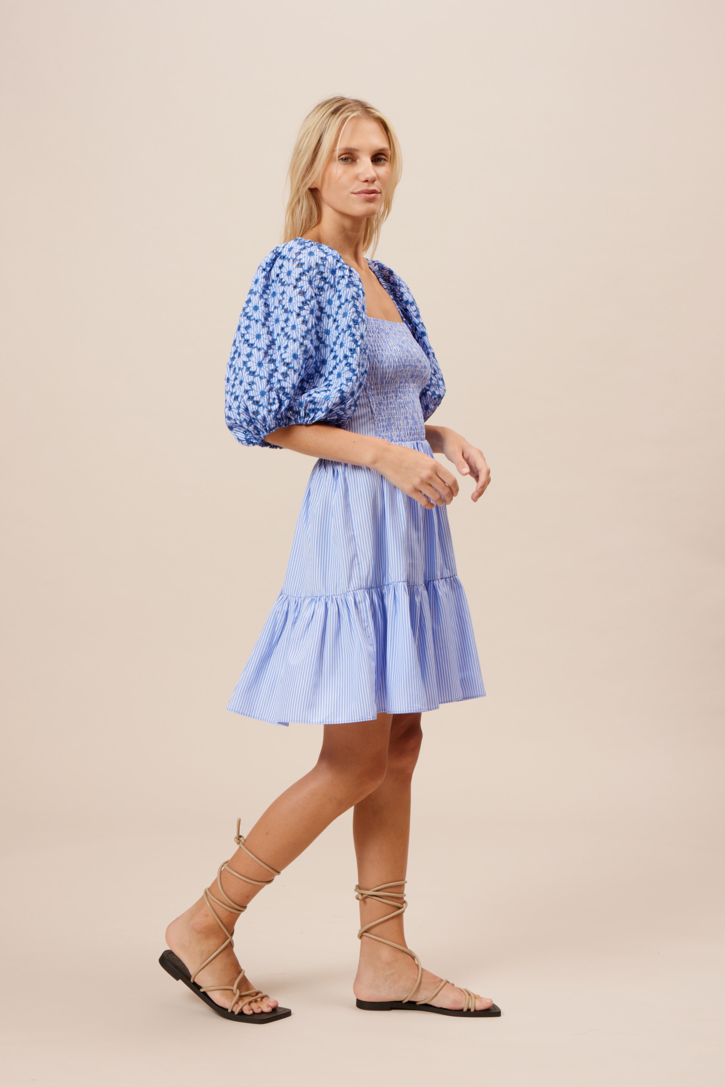 Skya Embroidered Dress