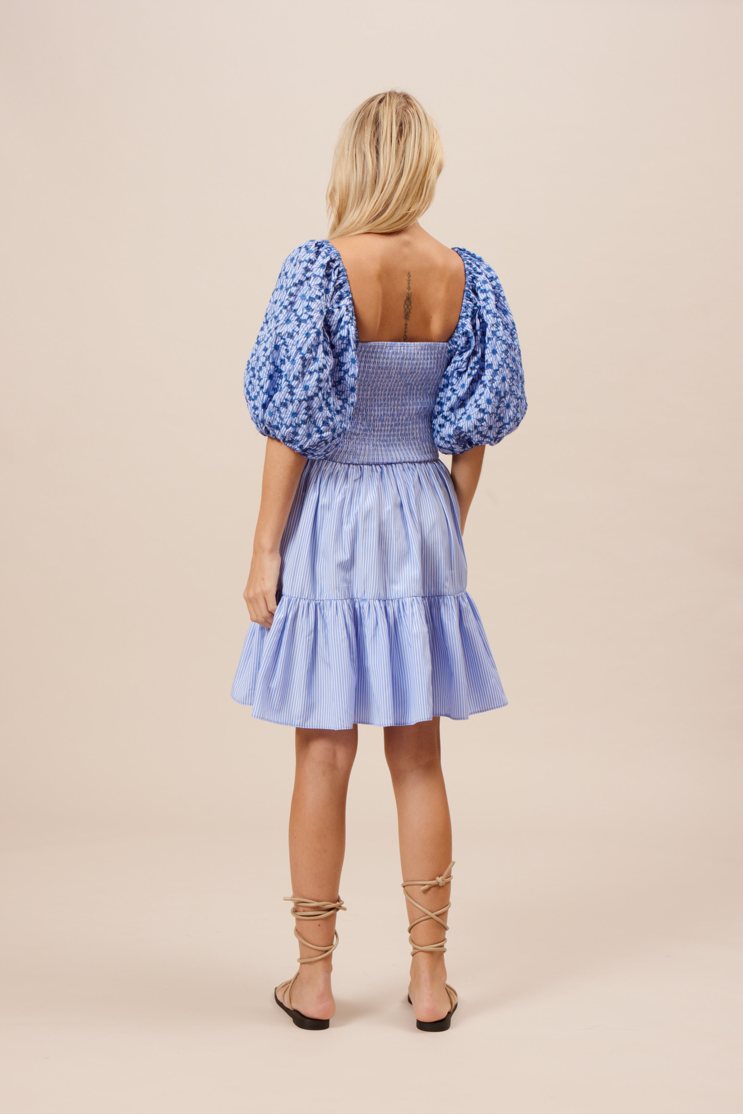 Skya Embroidered Dress