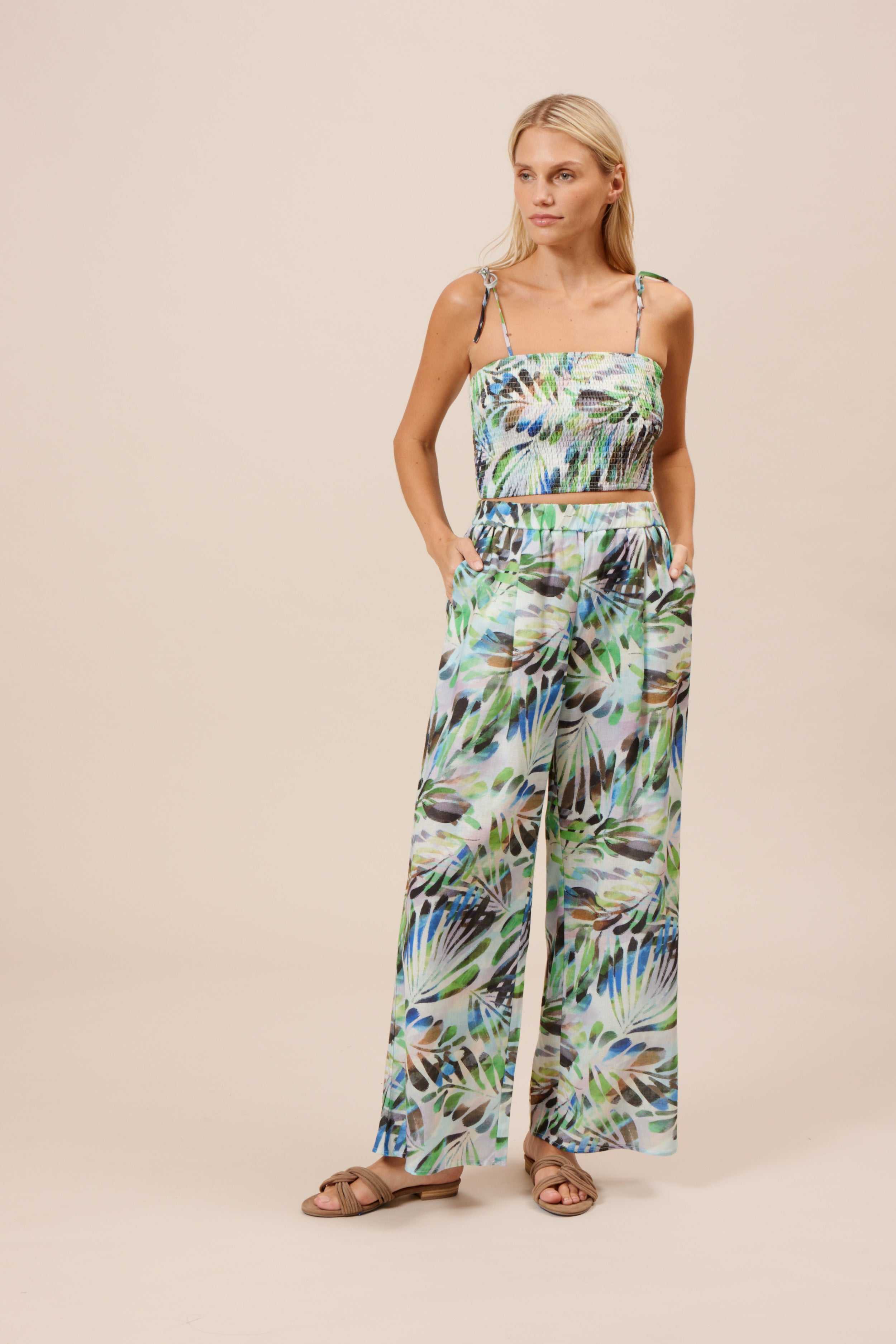 Lucy Smock Waist Print Dress Lucy Smock Waist Print Dress