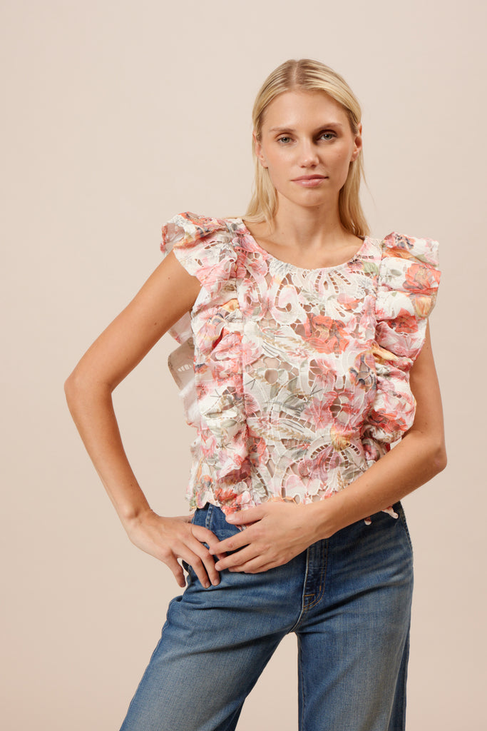 Fumi Ruffle Top