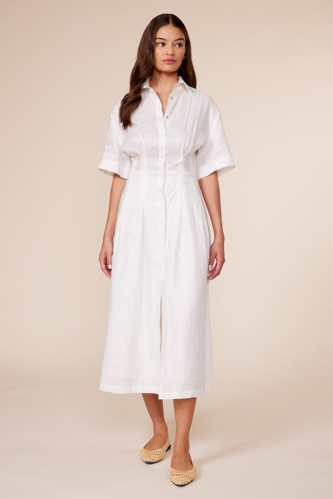 Eleanor Pleated Dress