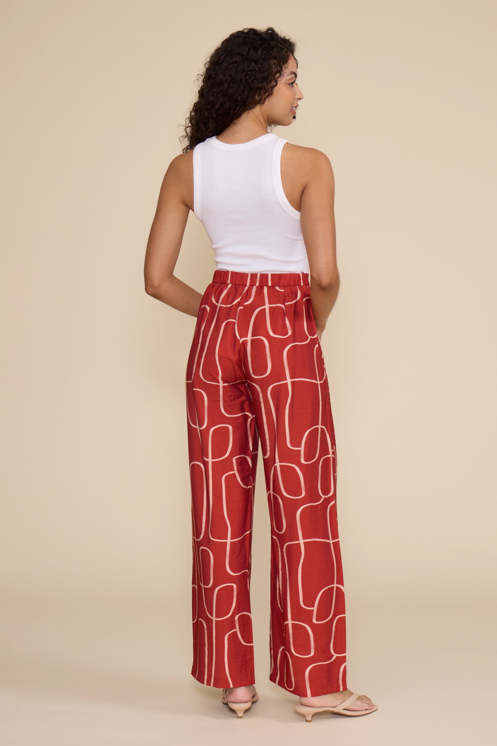 Bella Pants - Brick Red