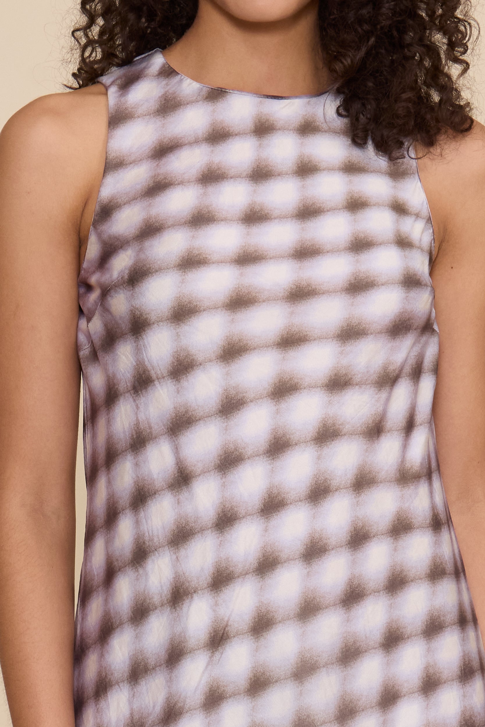 Meiline Midi Bias Dress - Lavender