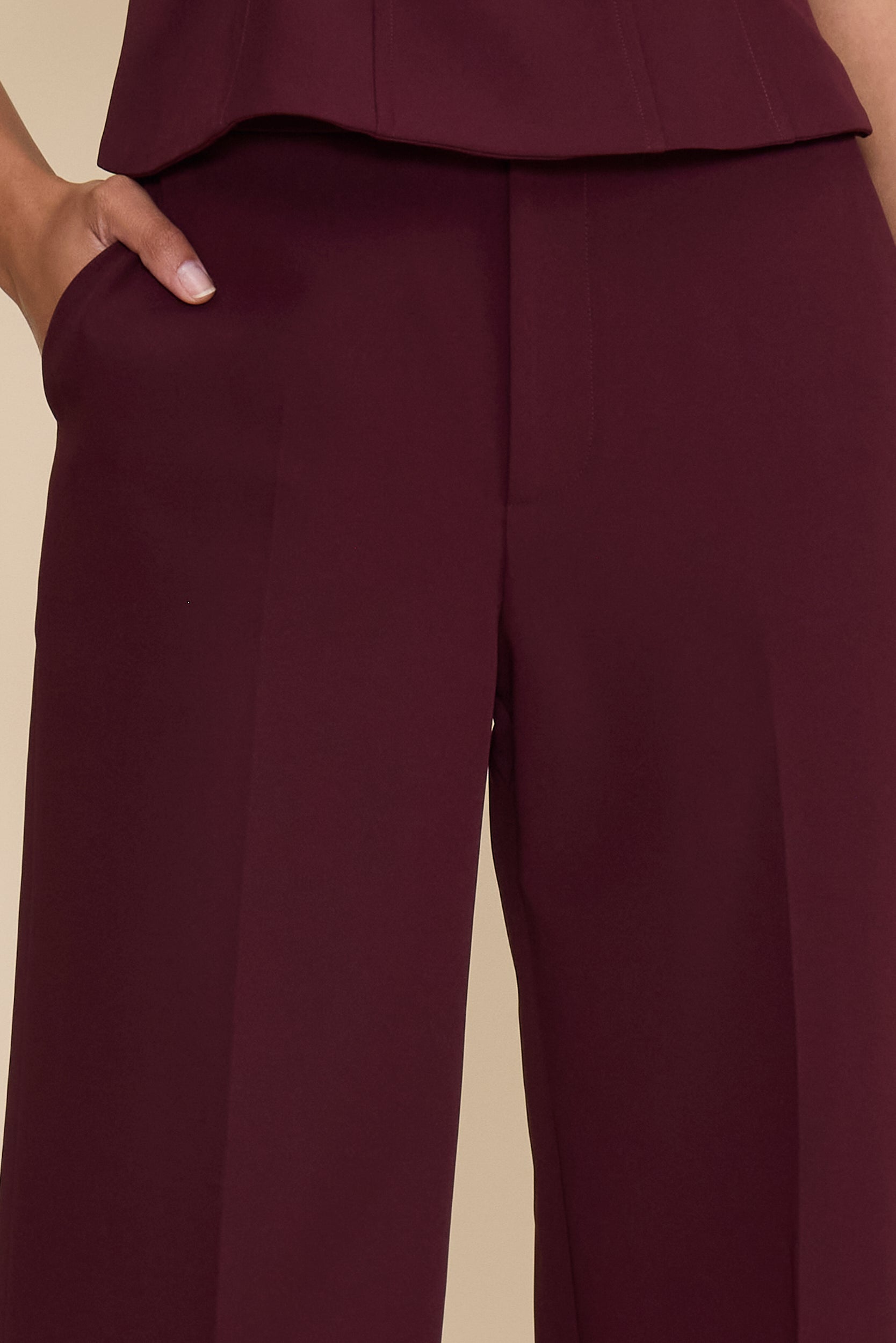 Valli Pants - Wine