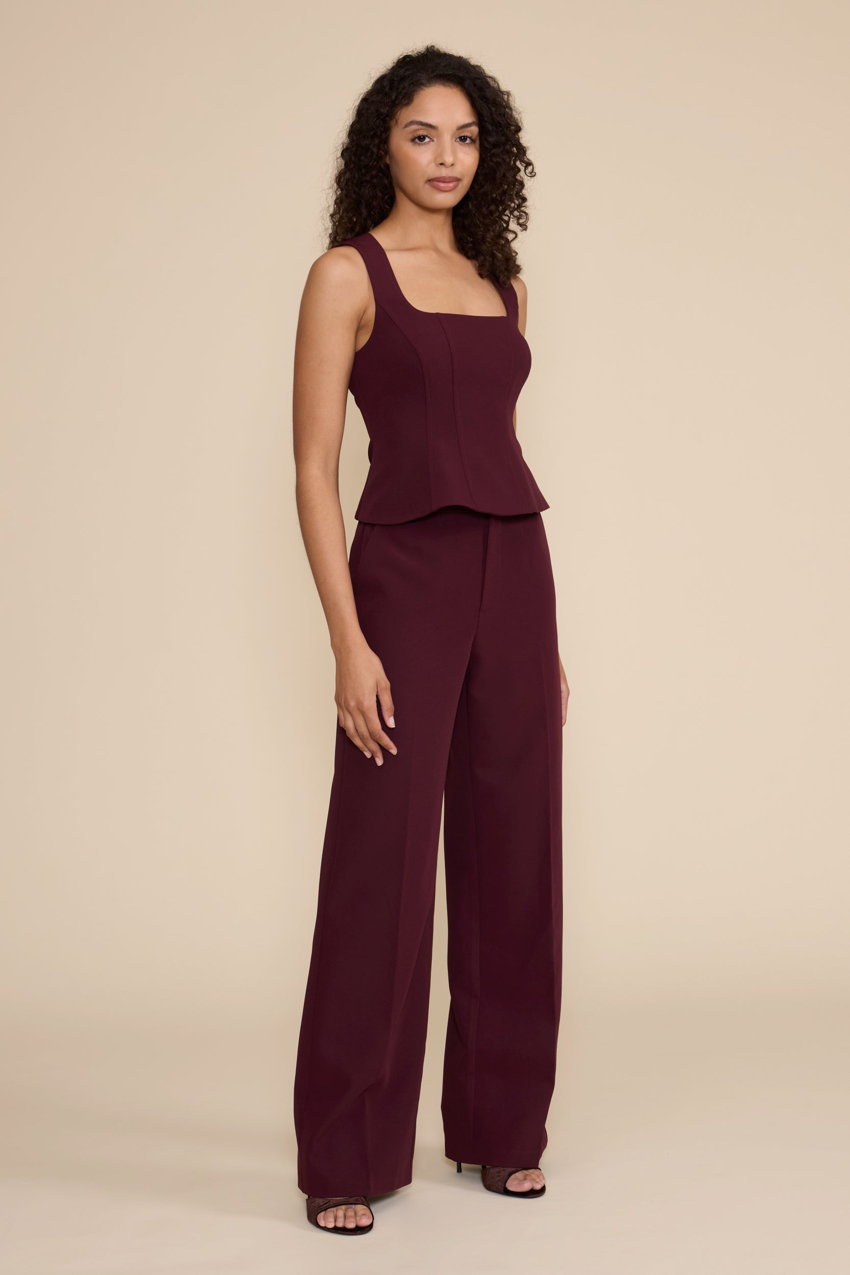 Valli Pants - Wine