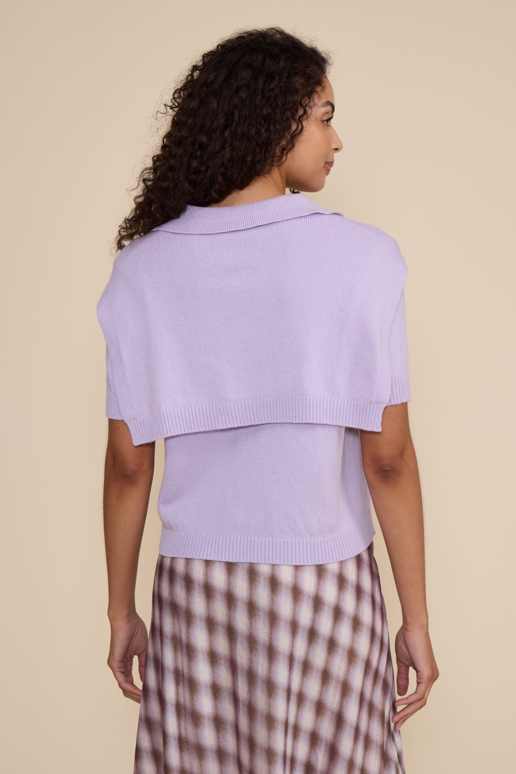 Clara Double Top - Lavender