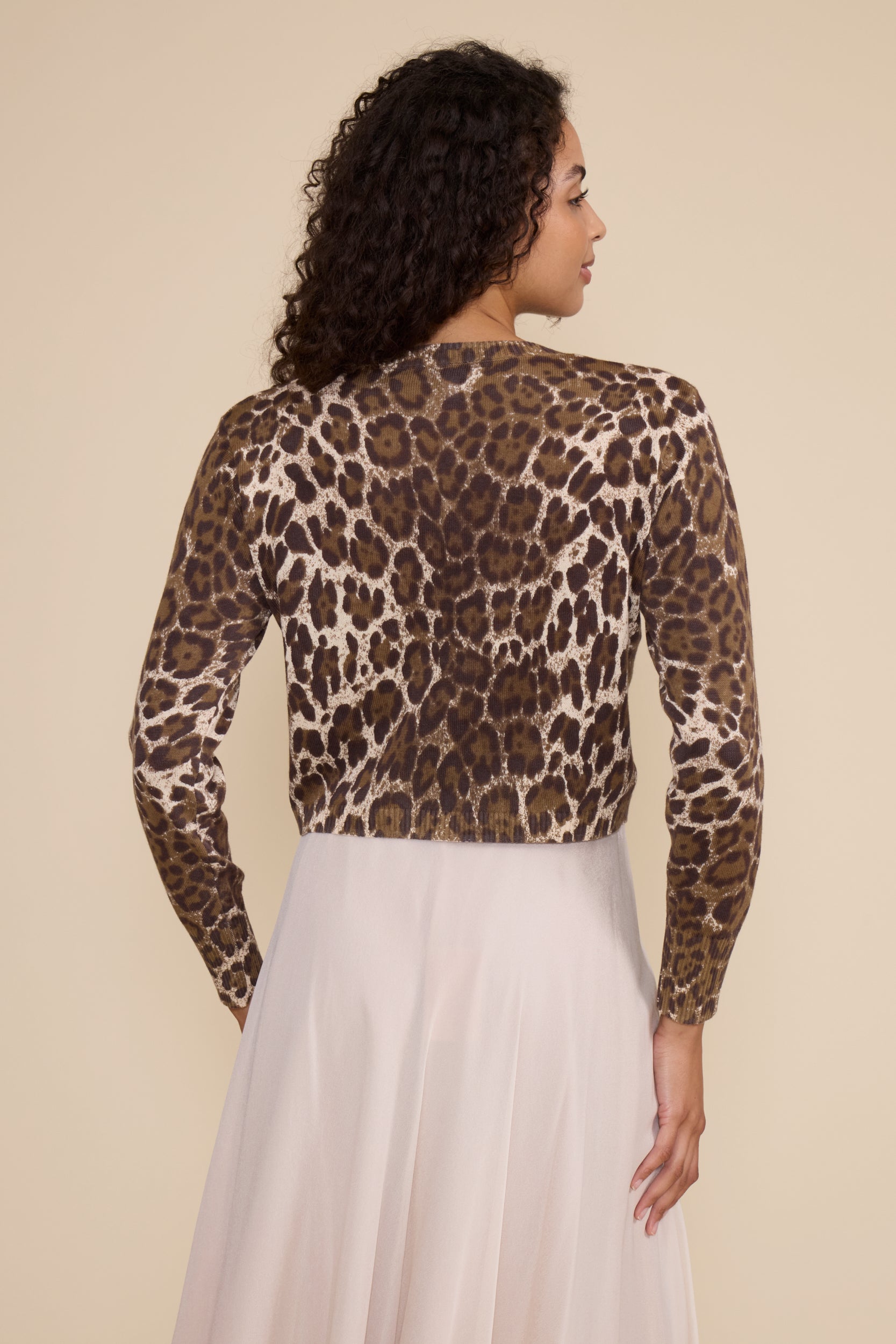Didi Cardigan - Leopard