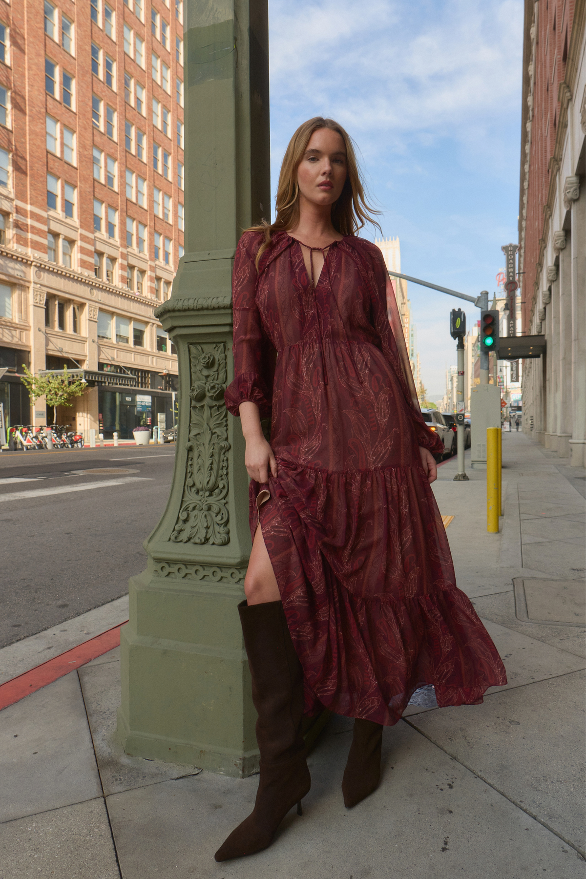Alessandra Maxi Dress Multi