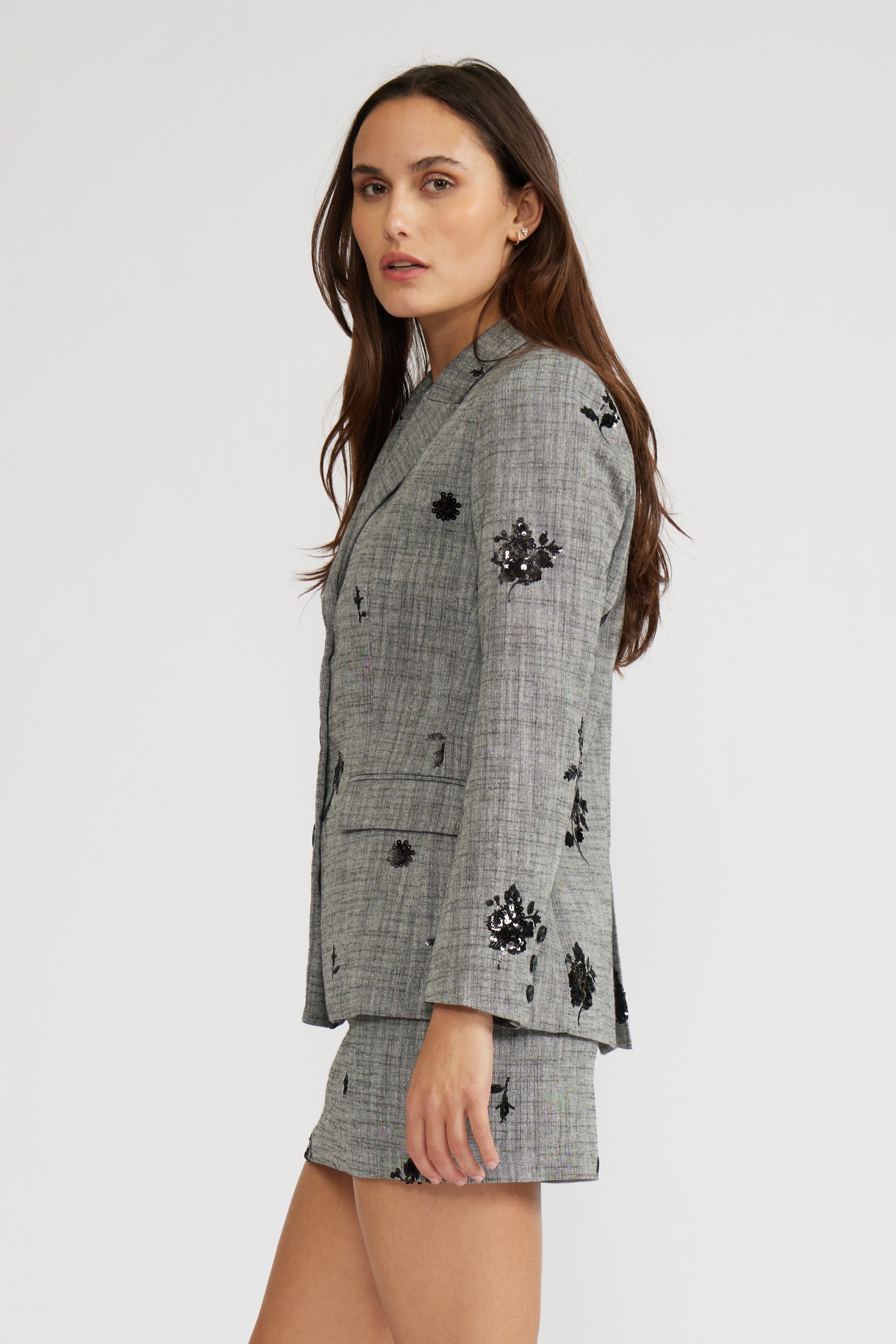 Louisa Blazer - Grey