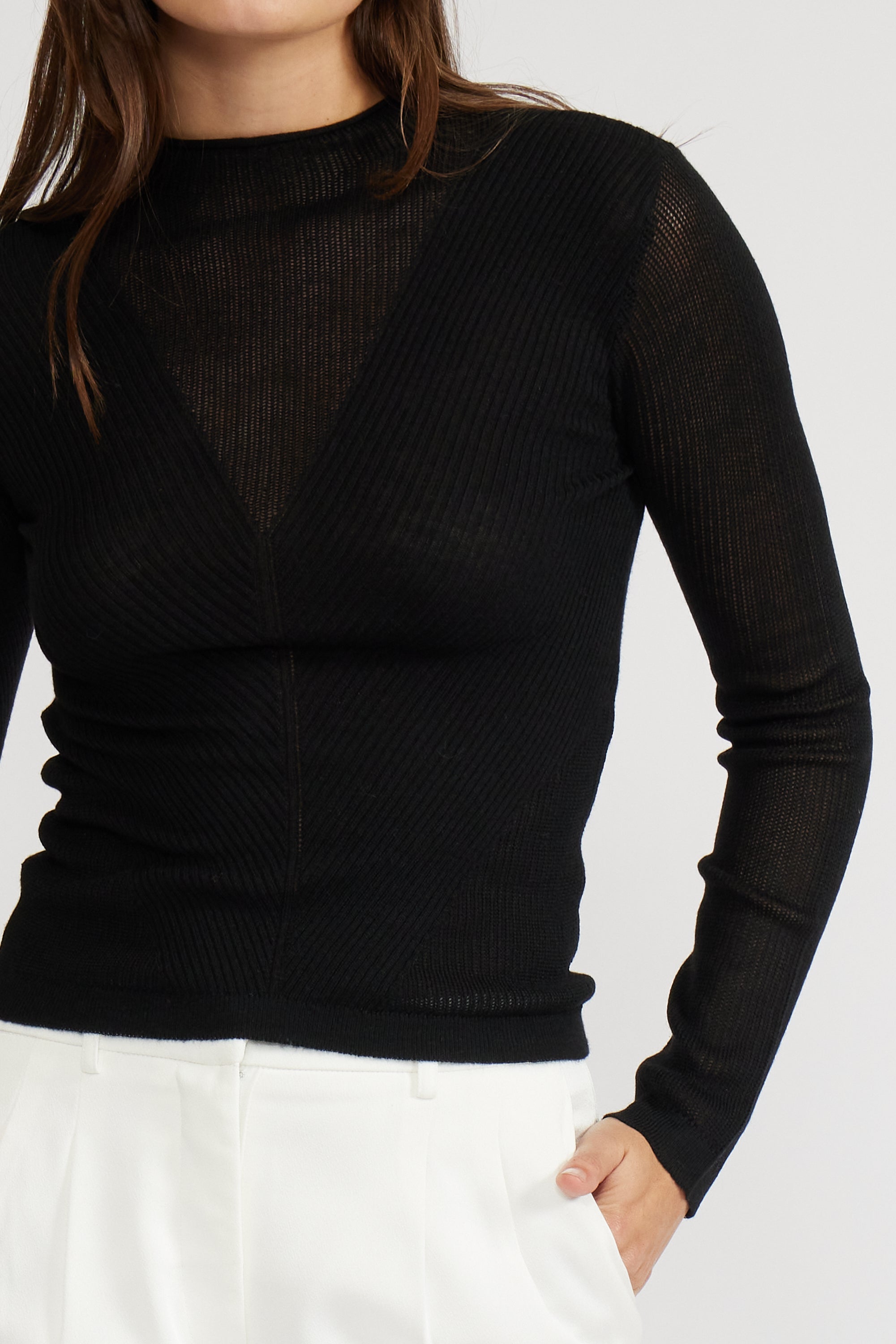 Martin Knit Top - Black