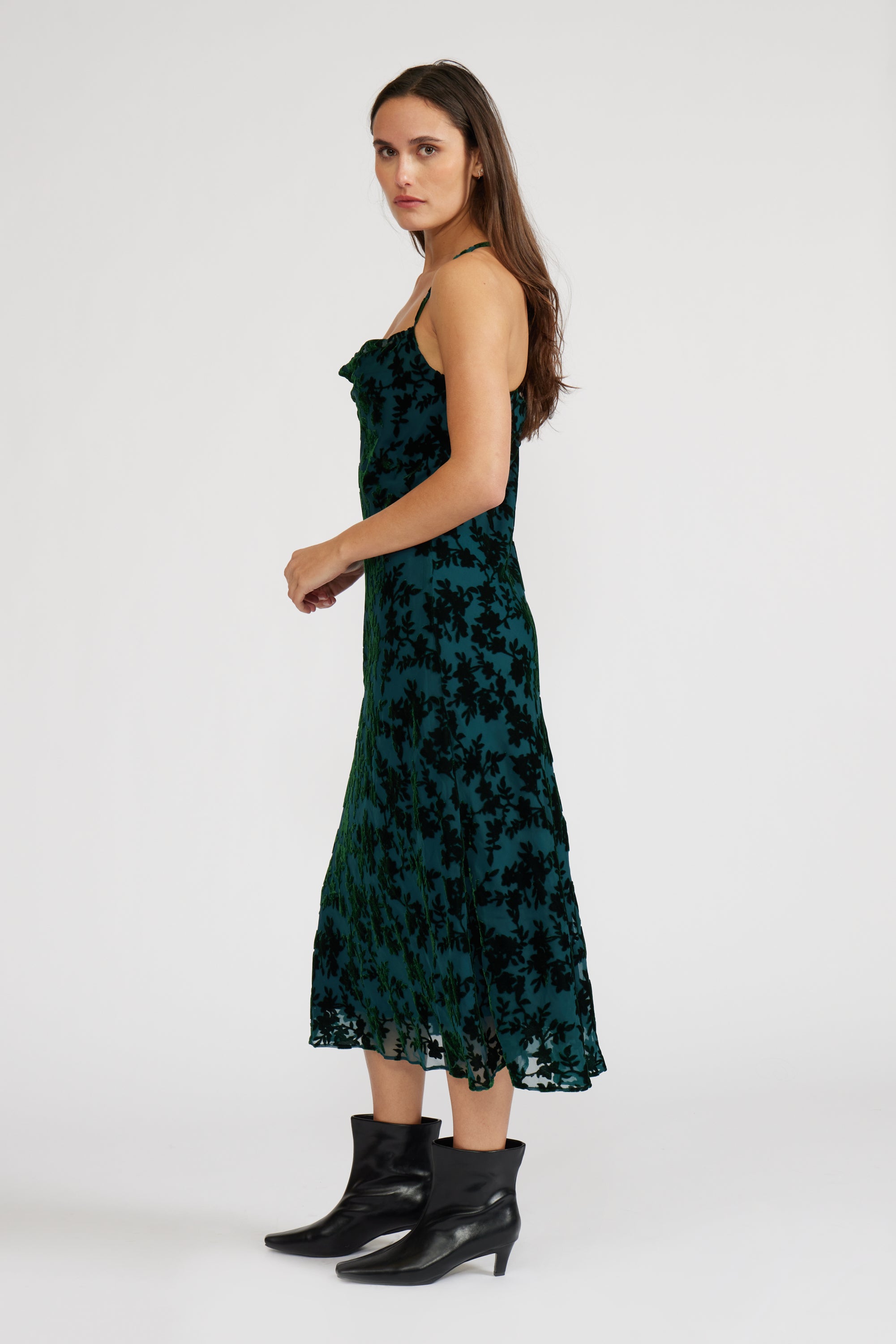 Wisteria Maxi Dress - Teal