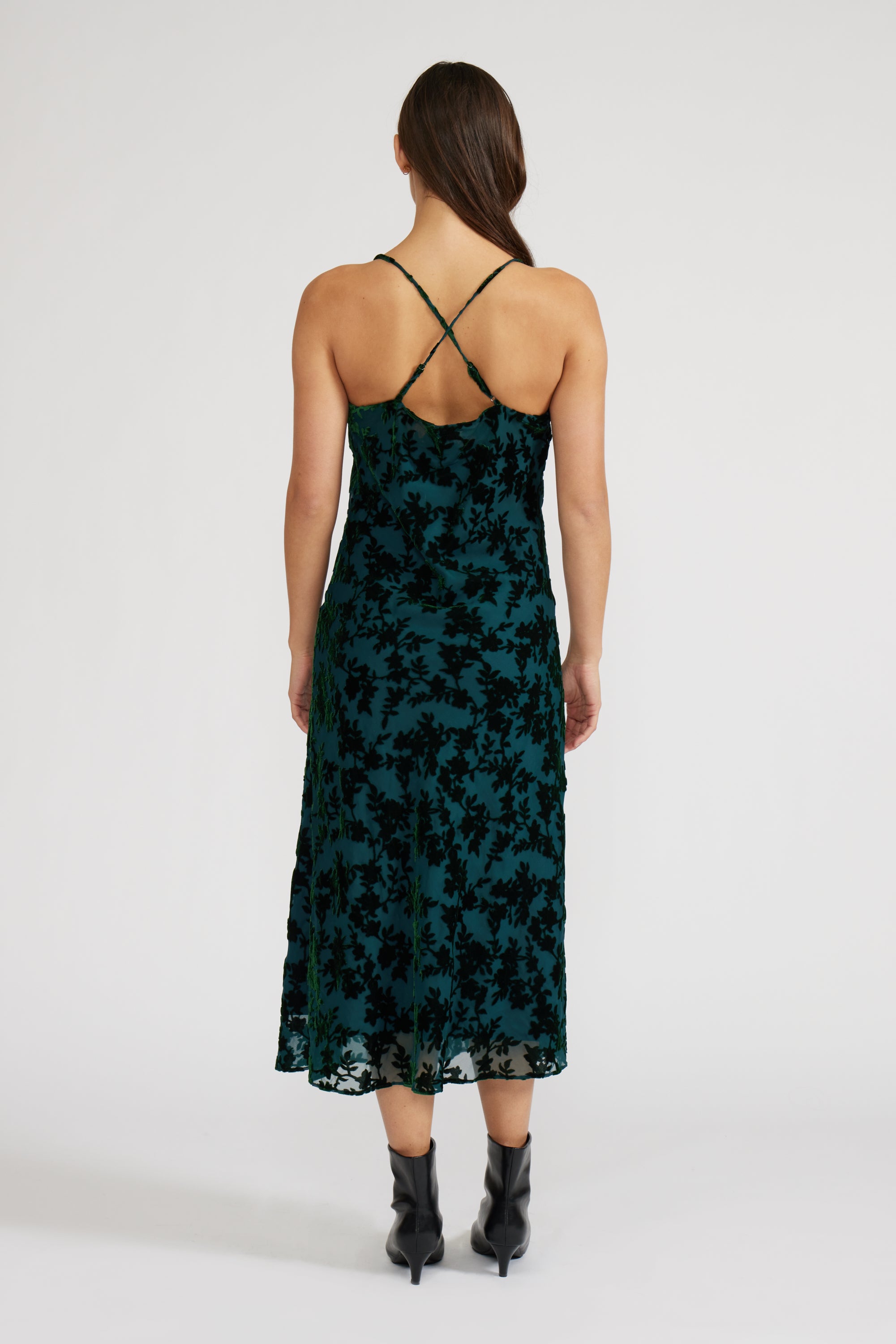 Wisteria Maxi Dress - Teal
