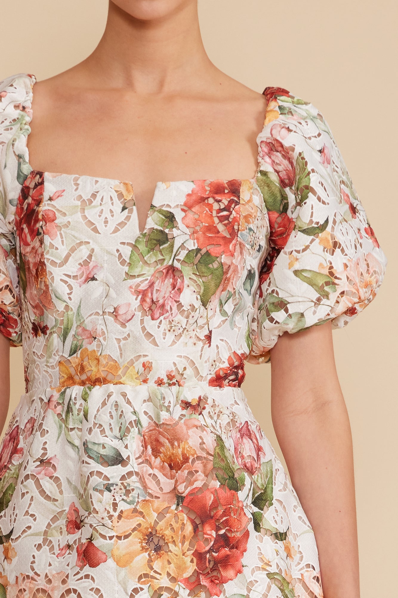 Bethany Mini Dress - Orange