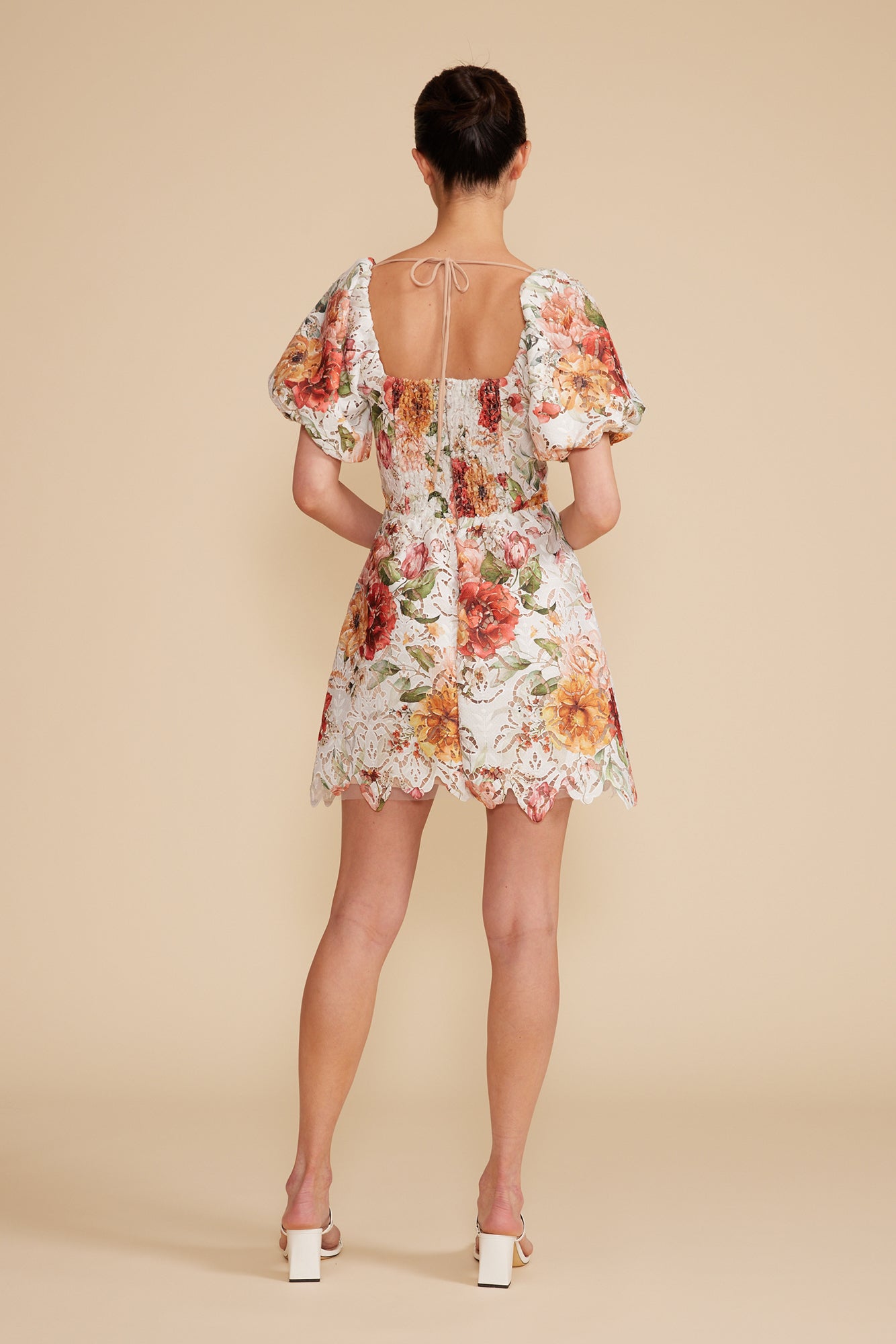 Bethany Mini Dress - Orange