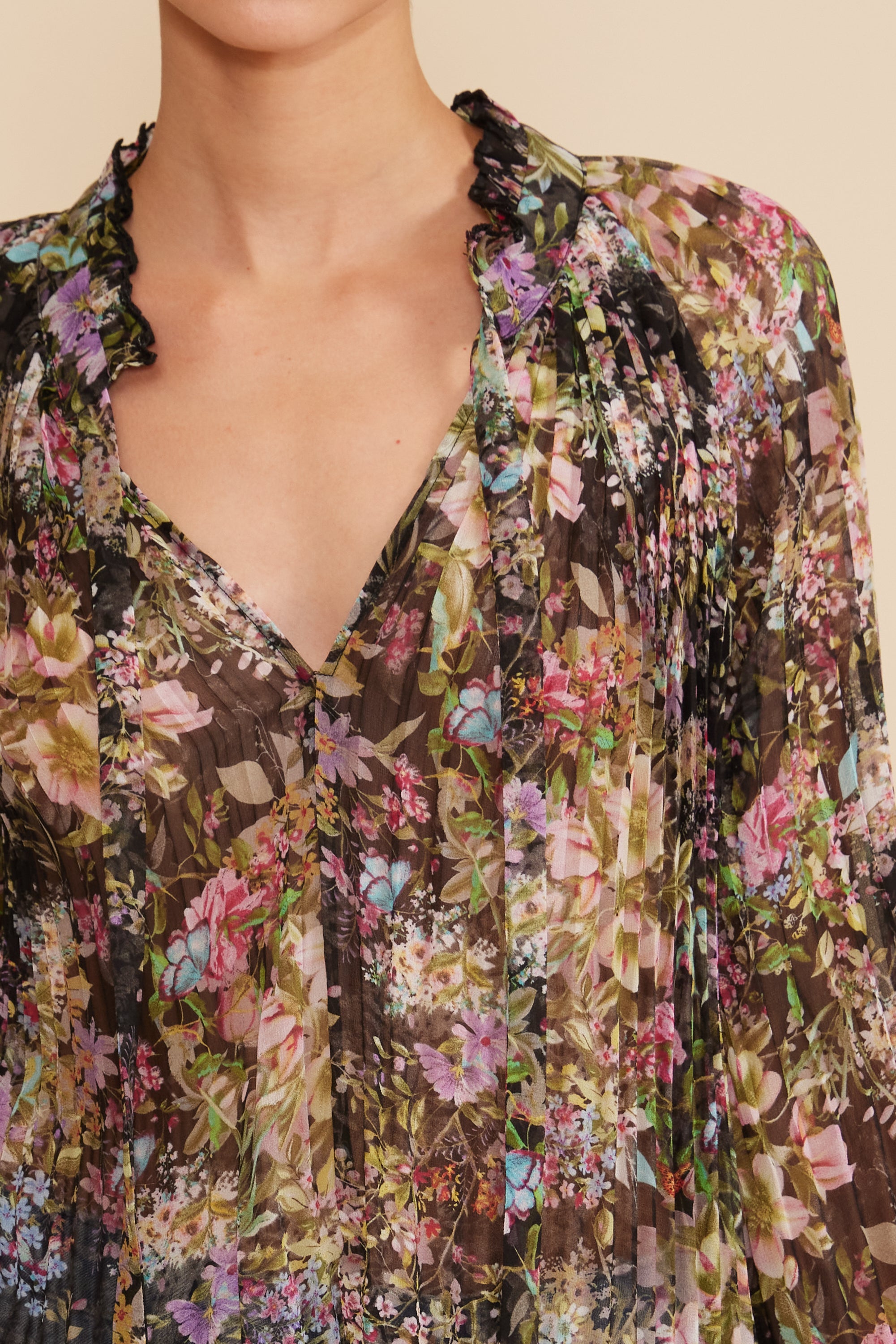 Femine Blouse - Floral
