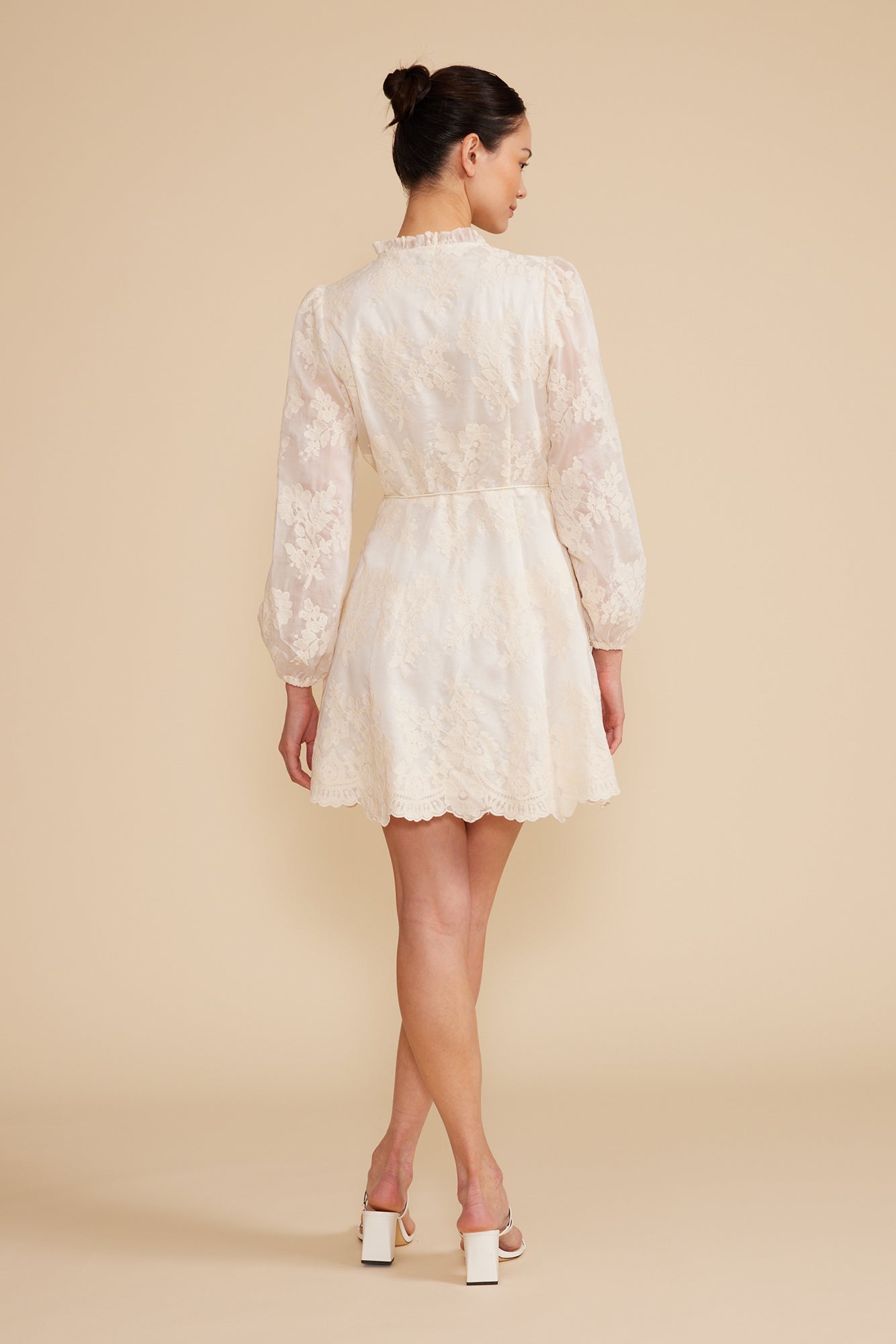 Valetta Mini Dress - Ivory