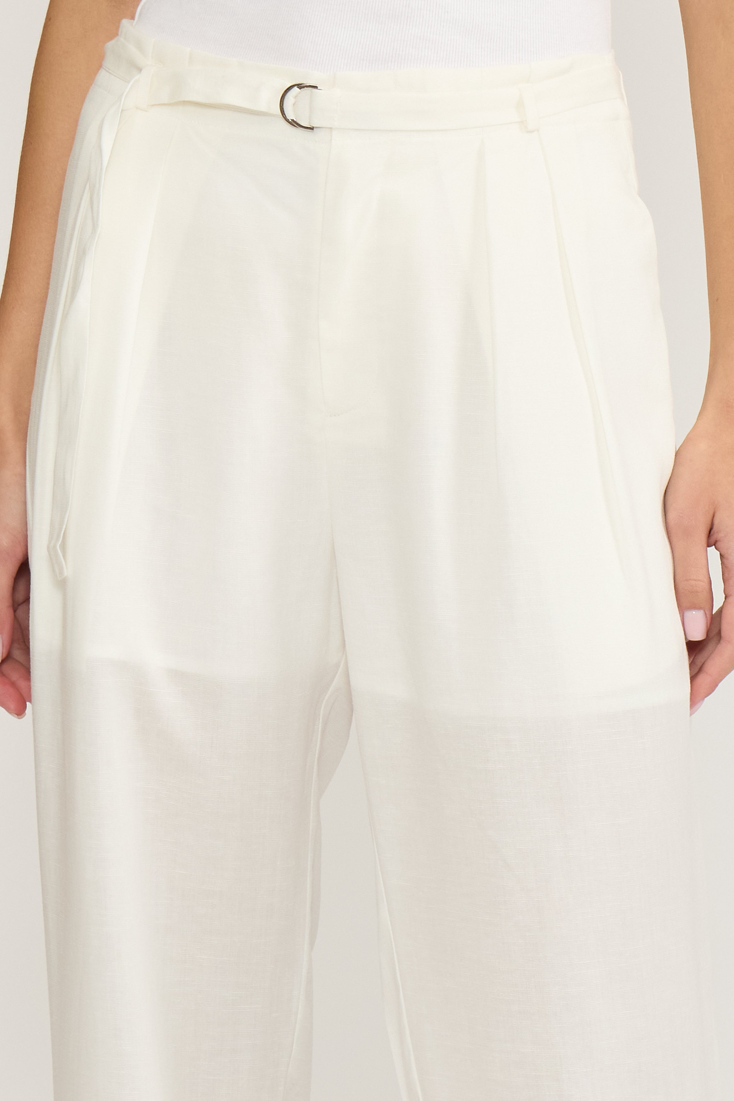 Carla Pants - White