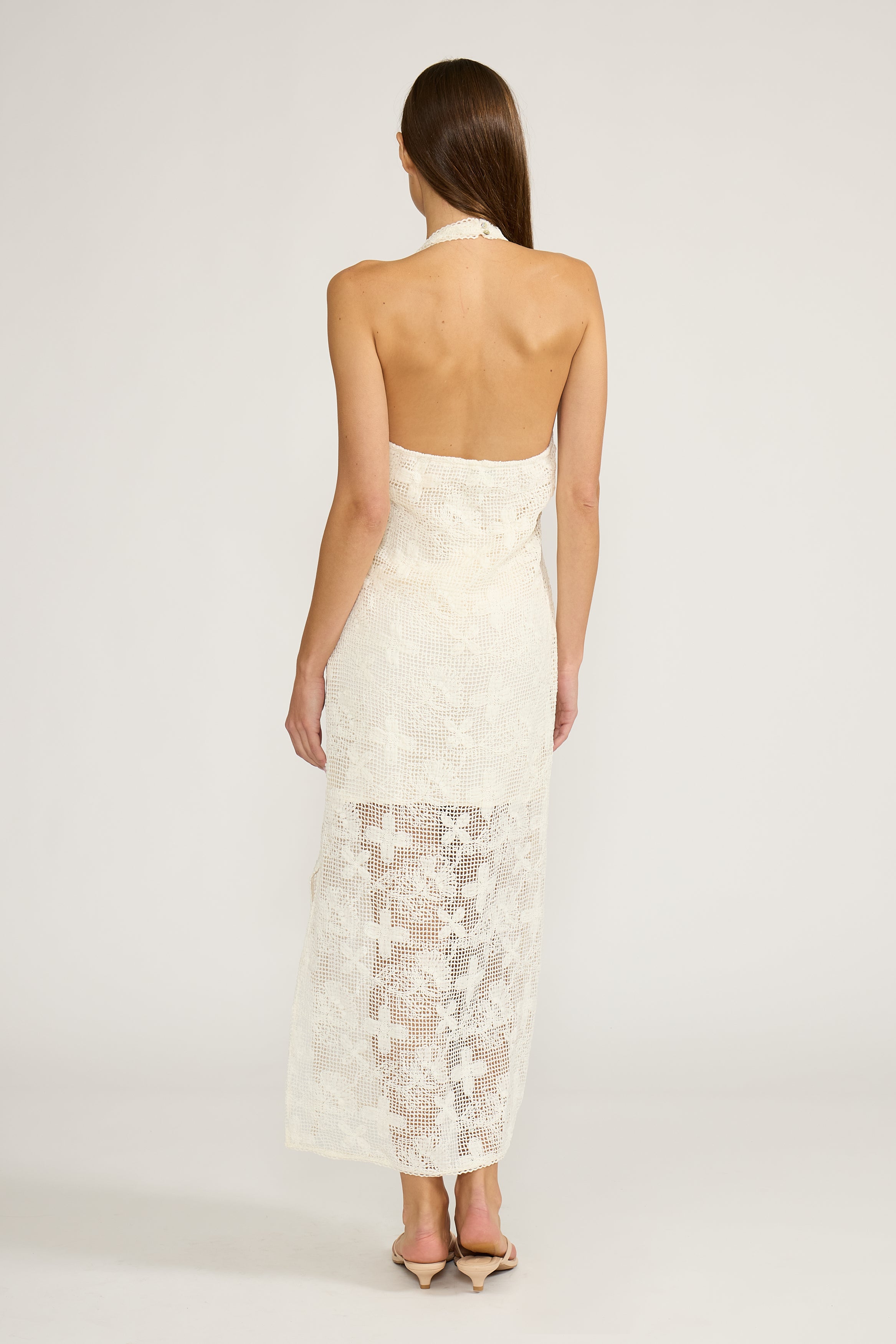 Florian Halter Dress - White