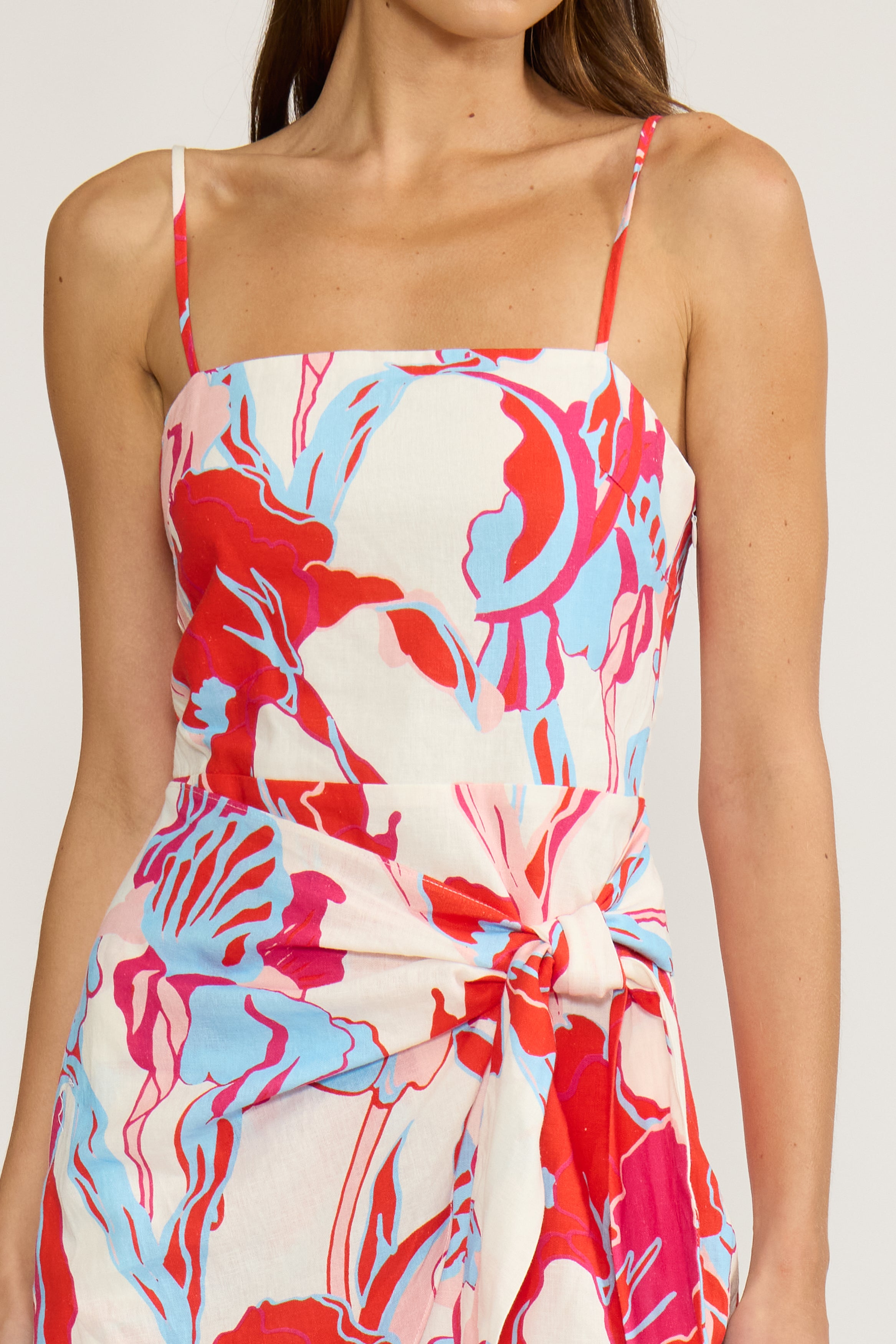 Samantha Mini Wrap Dress - Multi