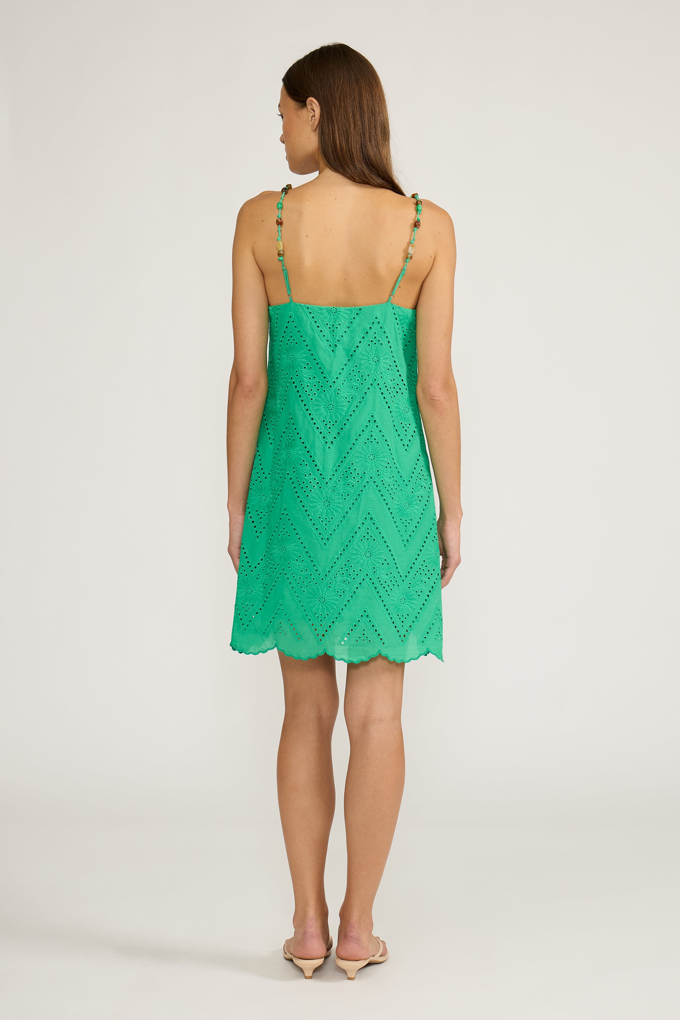 Ynez Mini Dress - Green