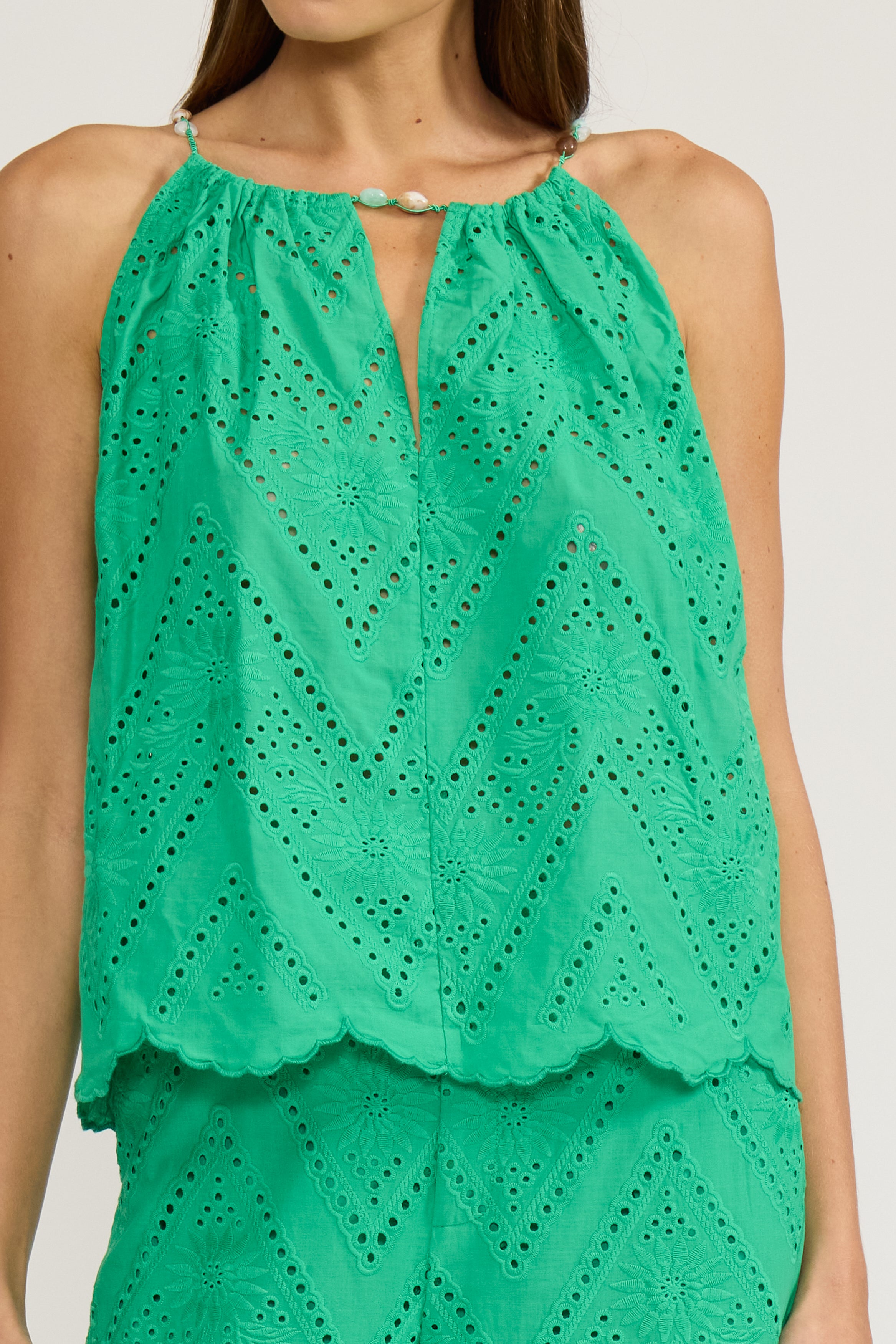 Sierra Halter Top - Green