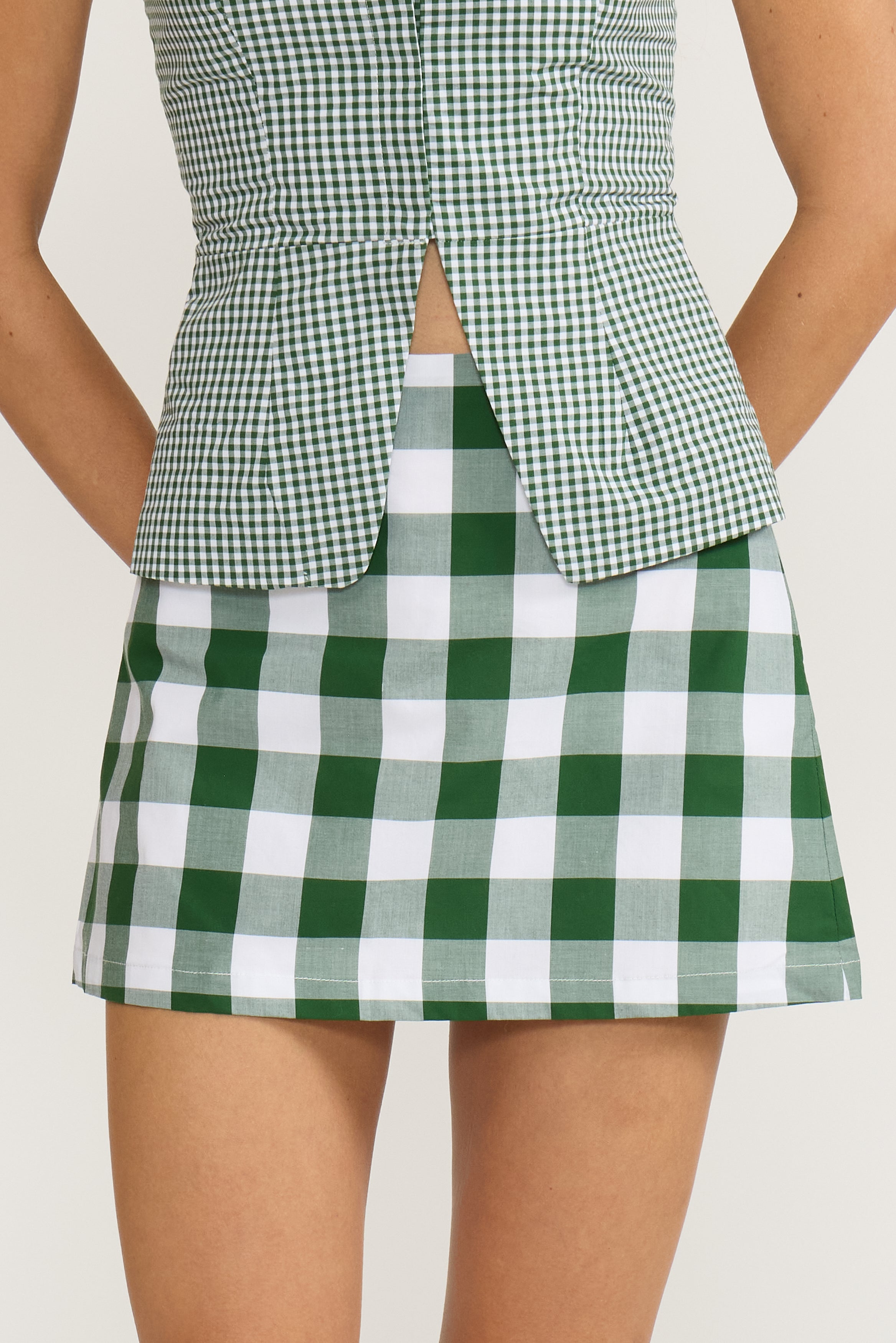 Stanton Mini Skirt - Green