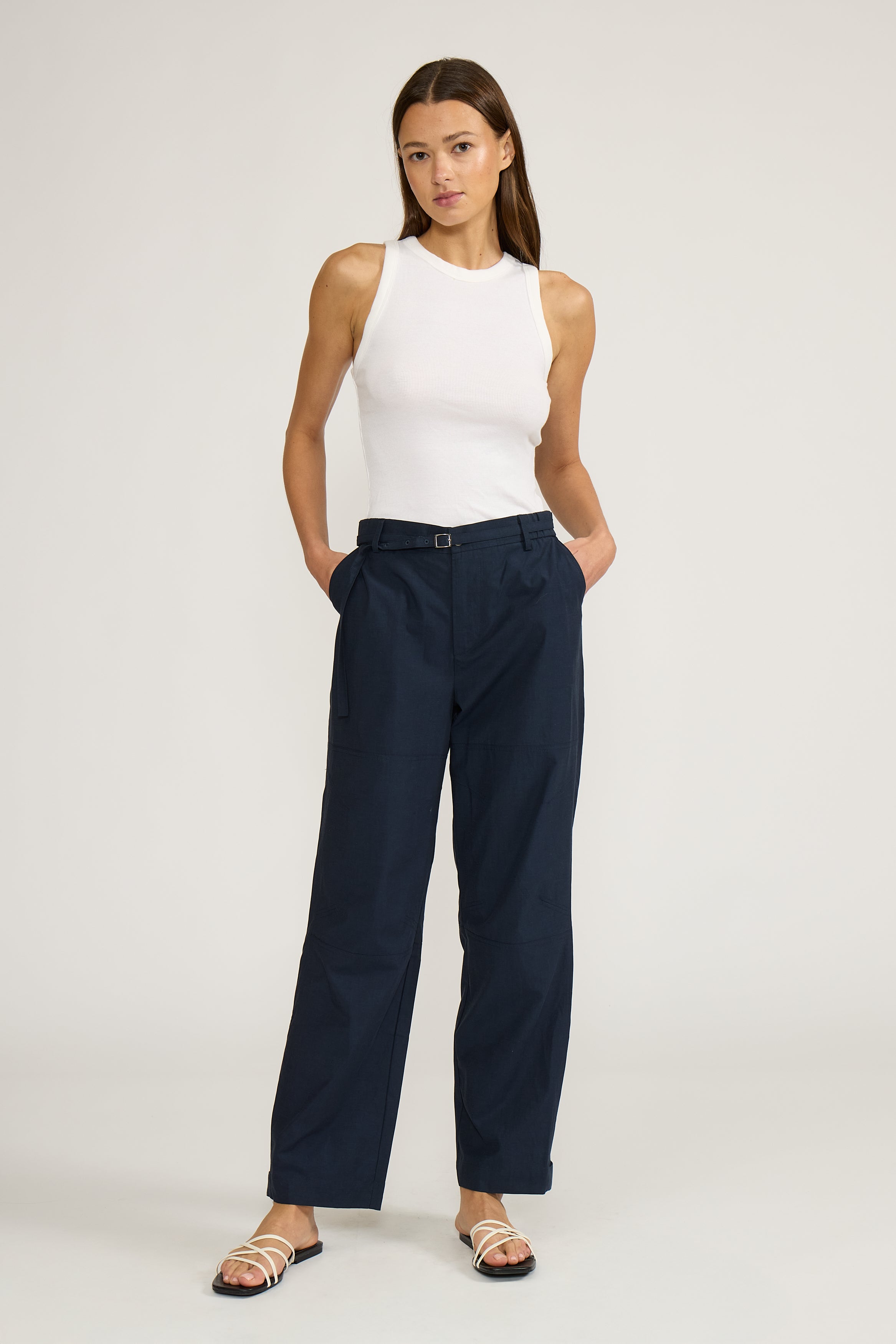 Lucy Paris-Bella Pants - Navy