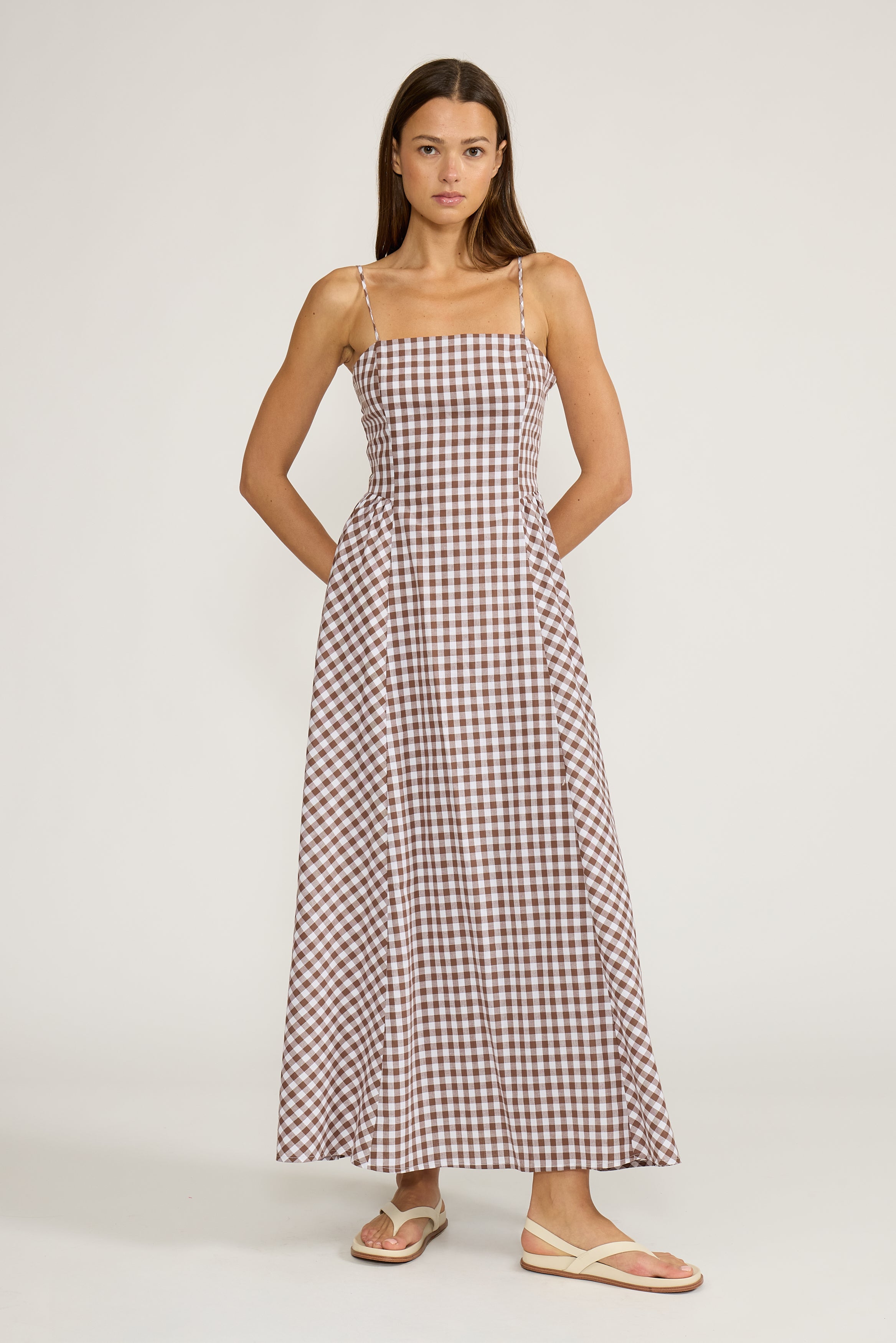 Lucy Paris-Kalley Maxi Dress - Brown