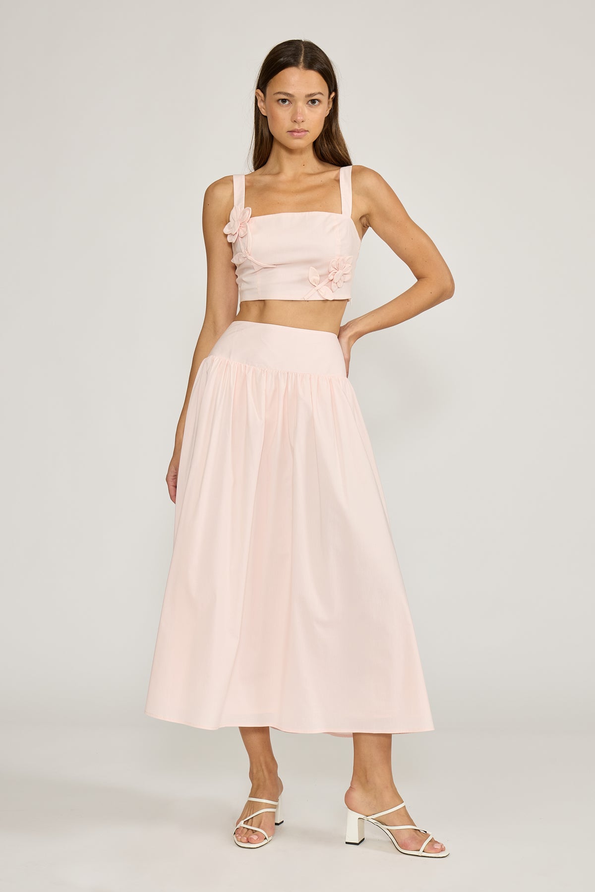 Luna Flower Crop top Soft
