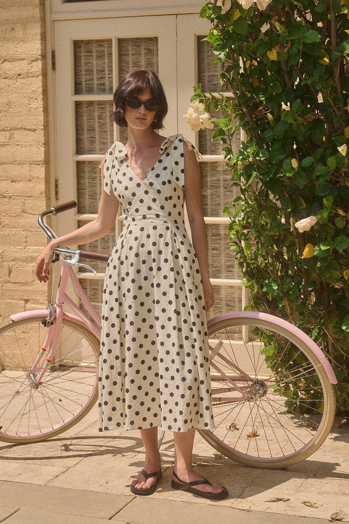 Ryleigh Midi Dress White