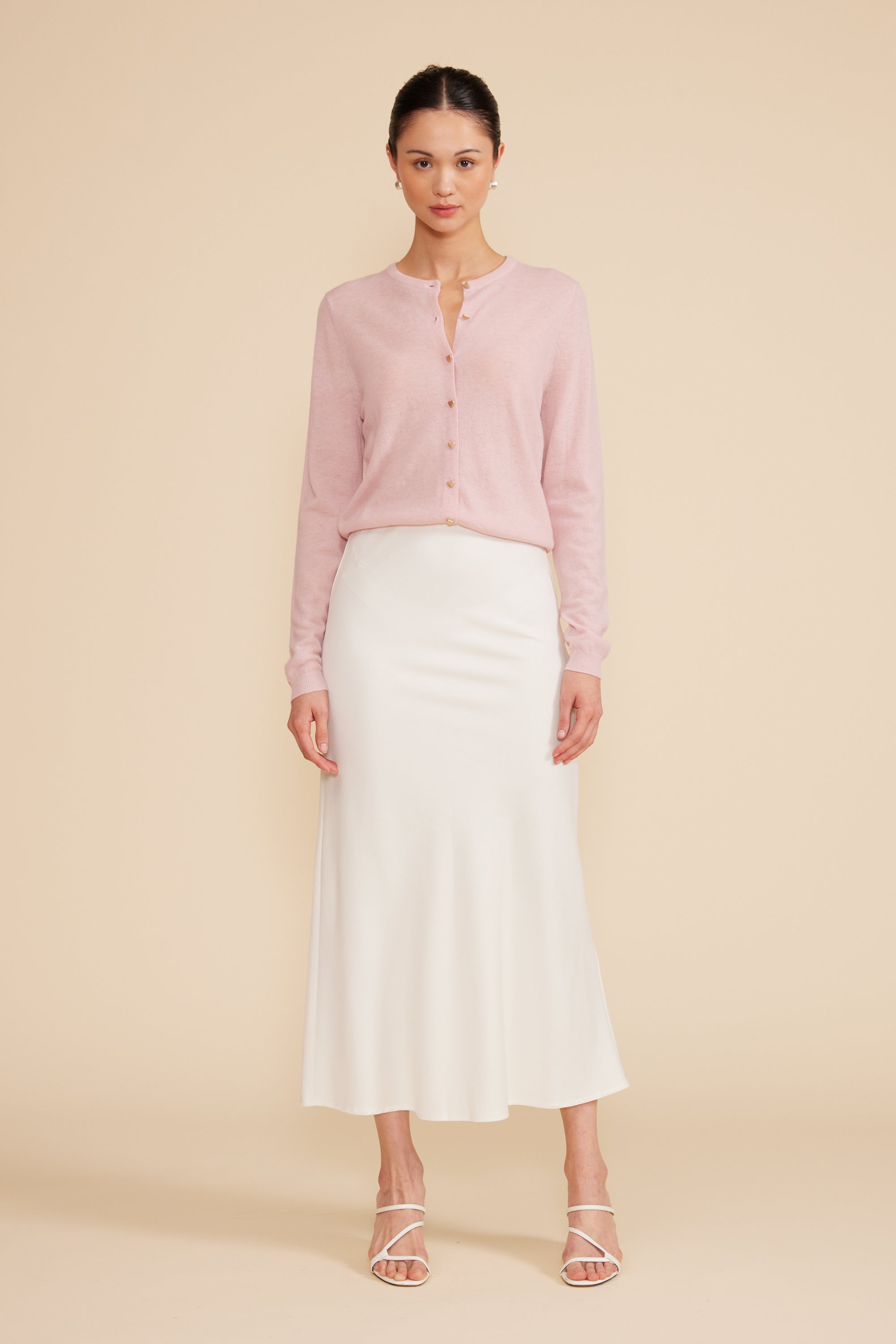 Lucy Paris - Betsy Cardigan - Light Pink