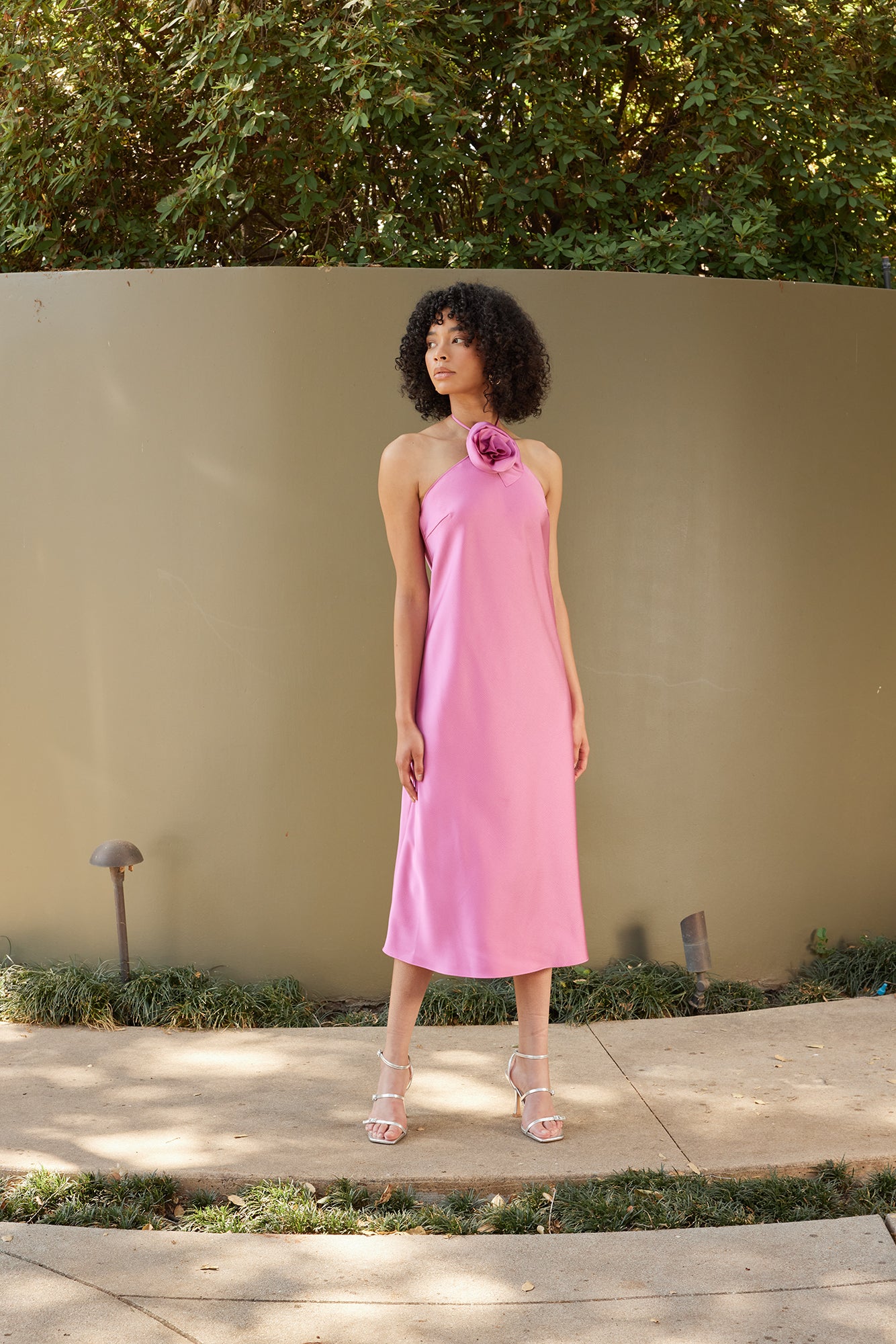 Lucy Paris - Jonah Halter Dress - Pink