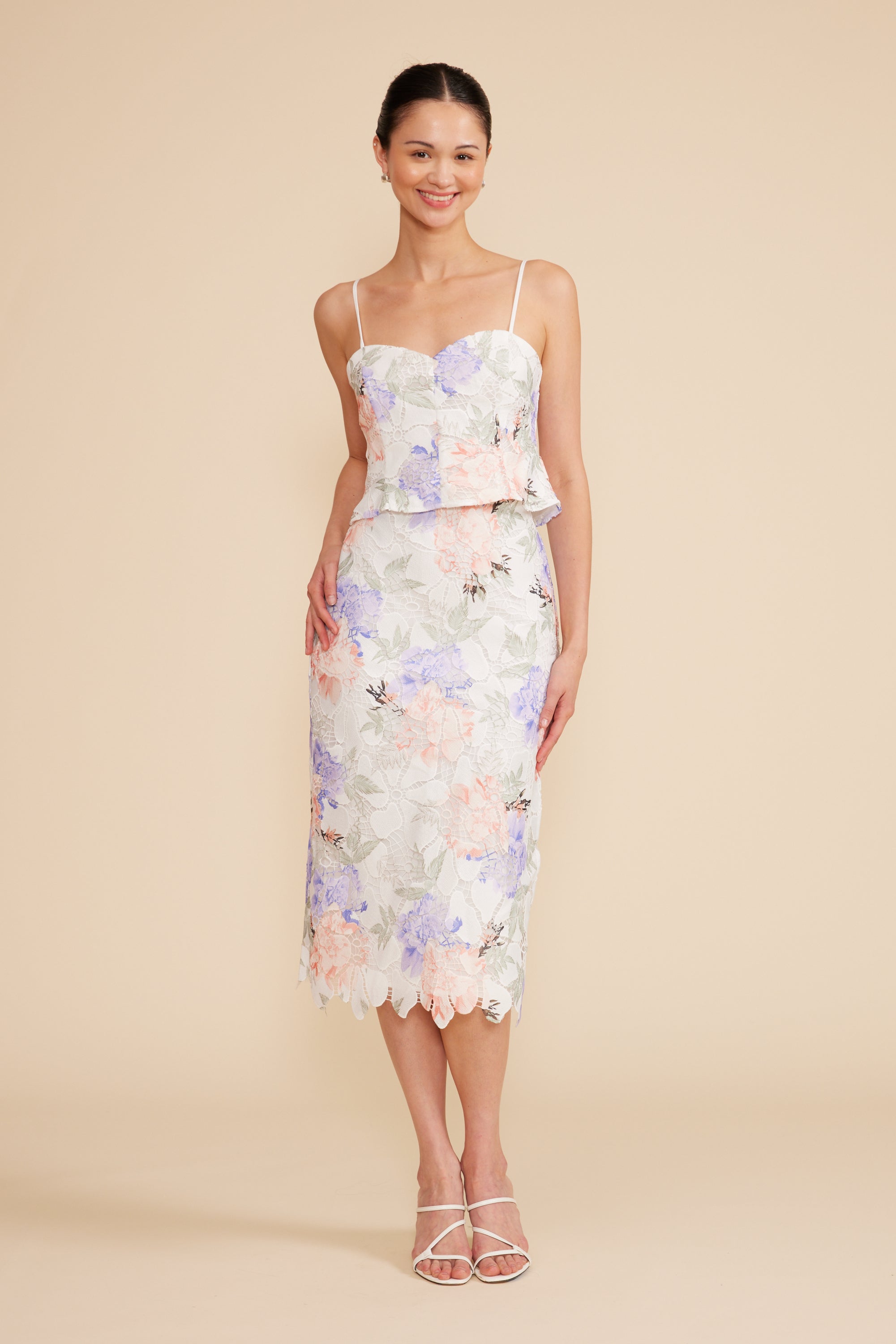 Lucy Paris - Kenna Lace Top - Floral