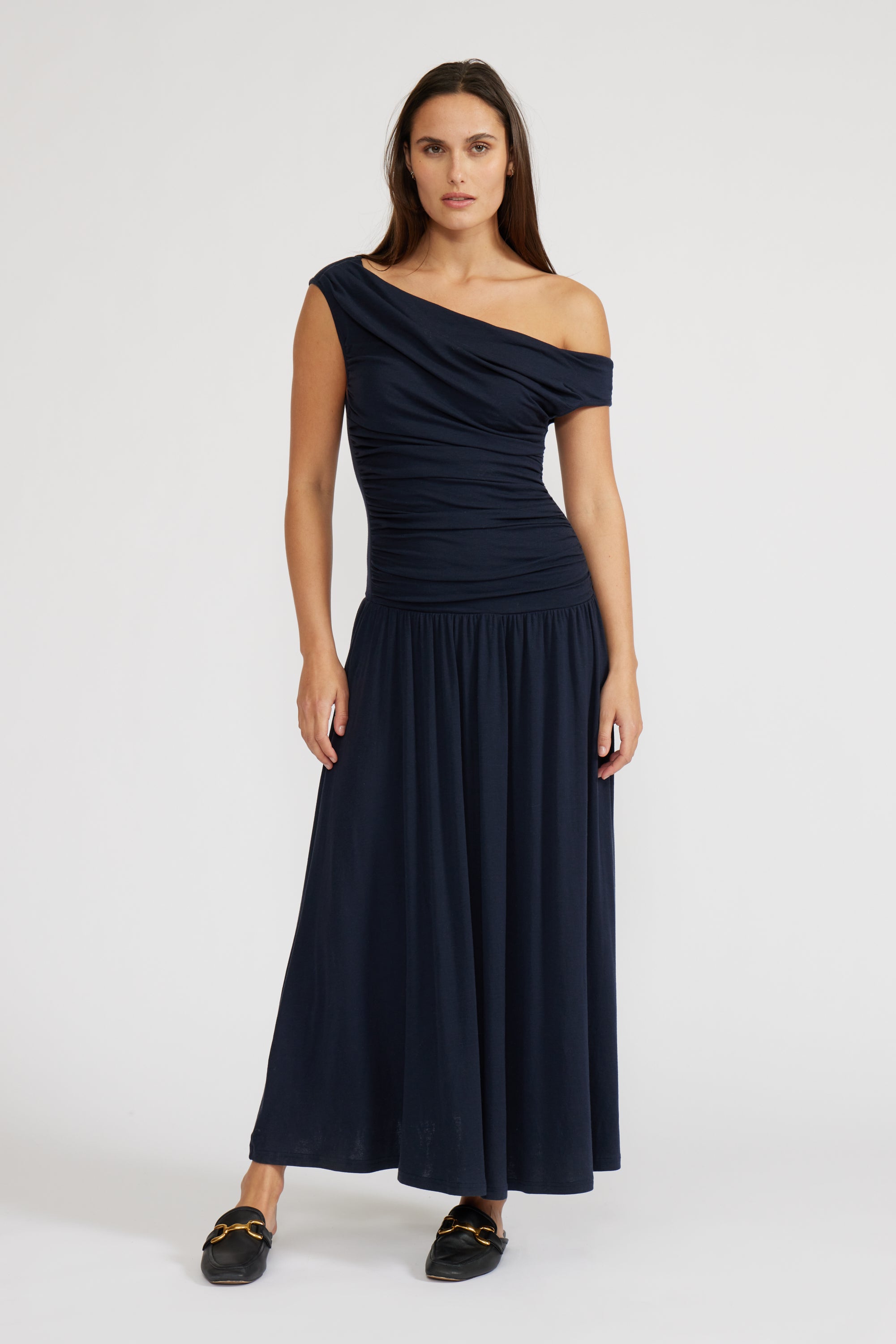 Lucy Paris - Larson Knit Dress - Navy