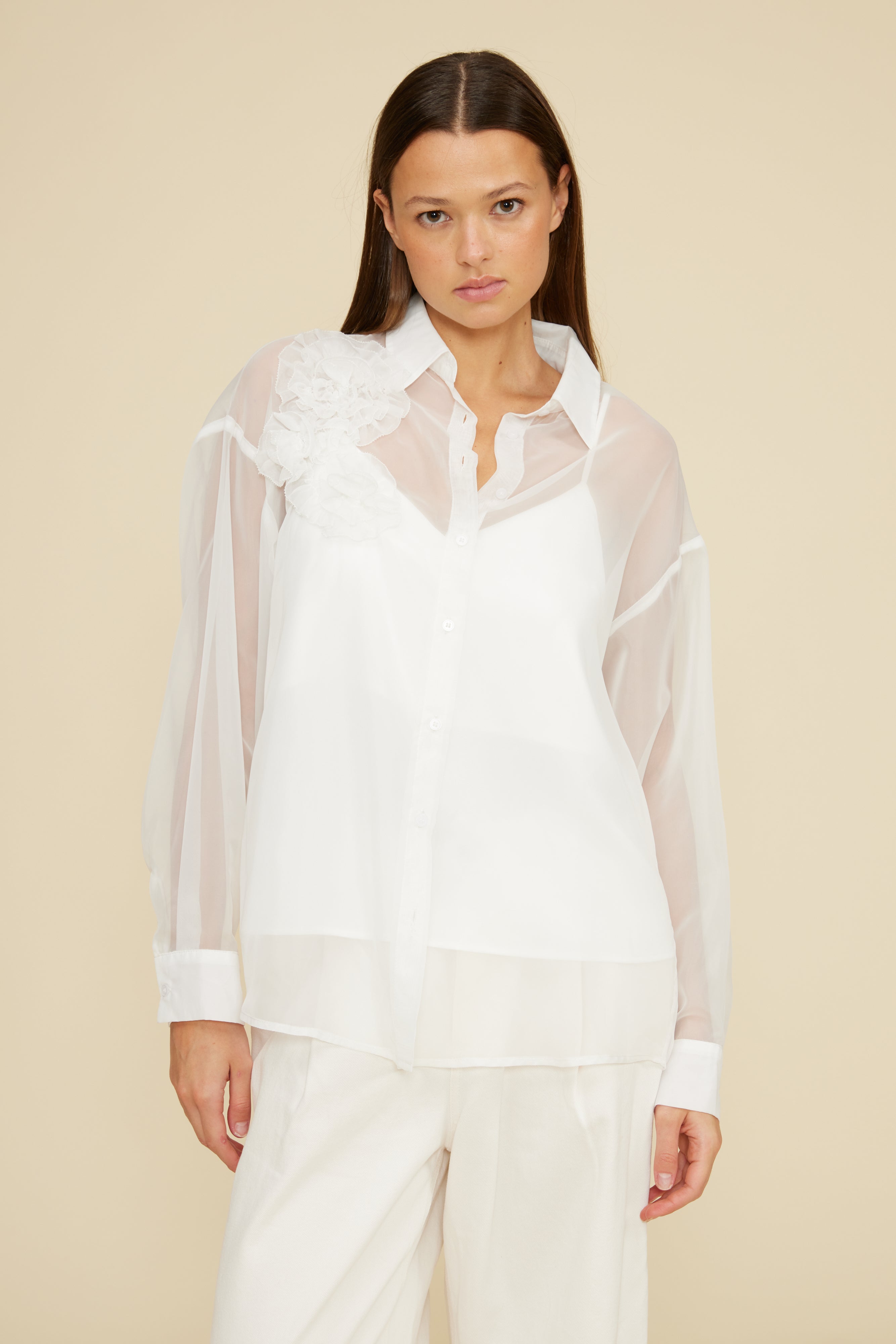 Lucy Paris - Quincy Blouse - White