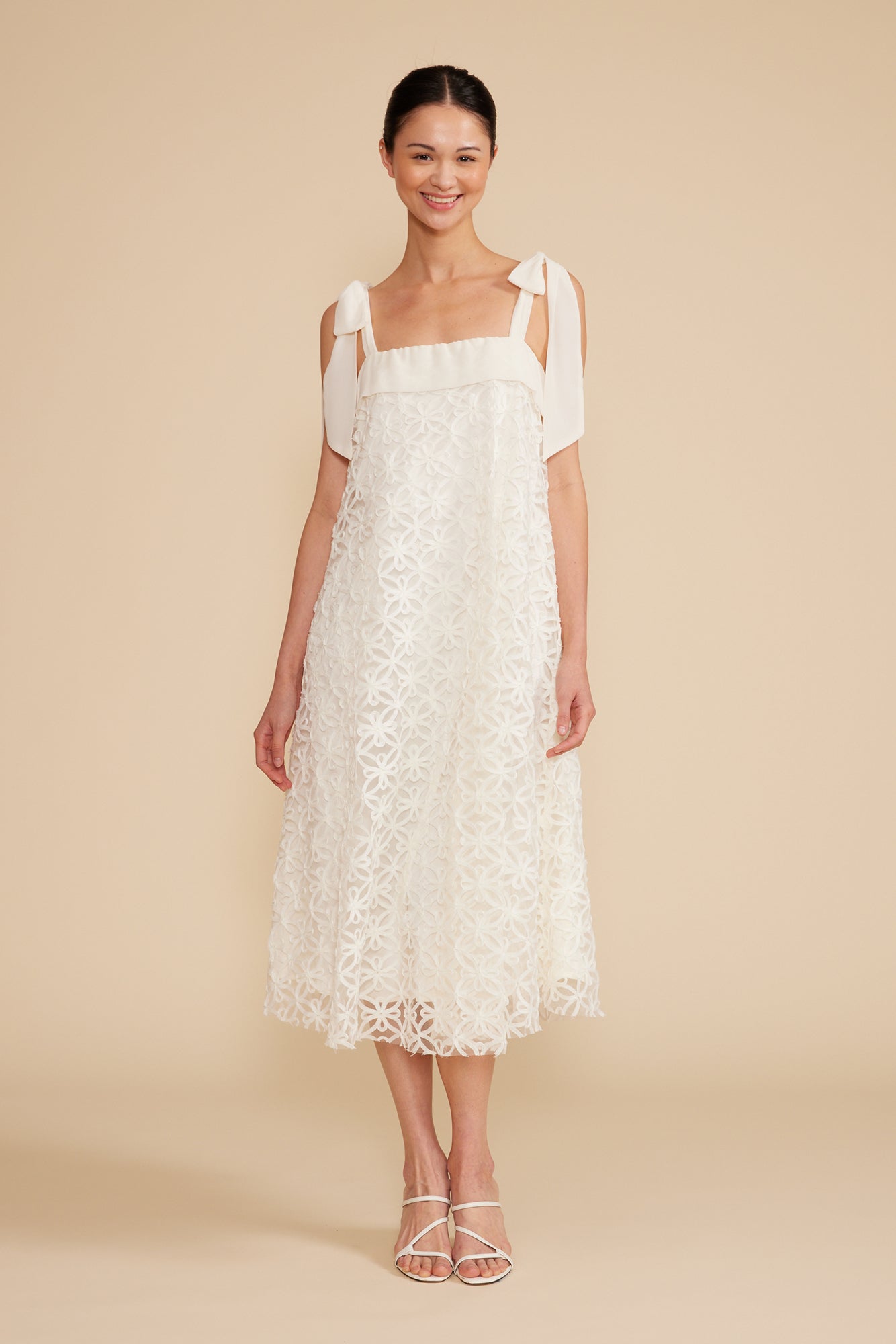 Lucy Paris - Sabine Dress - Ivory