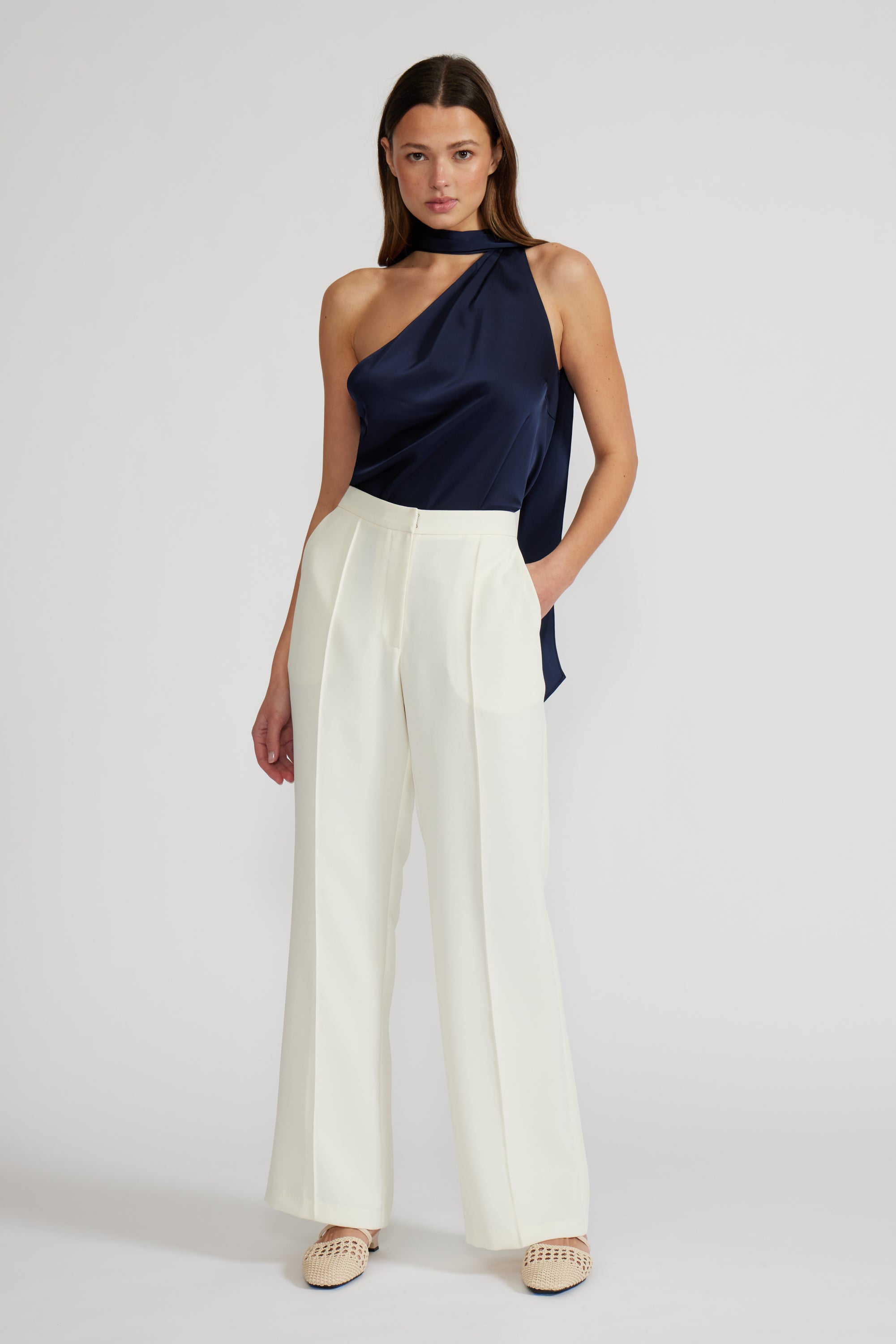 Lucy Paris - Tara Pant - Ivory