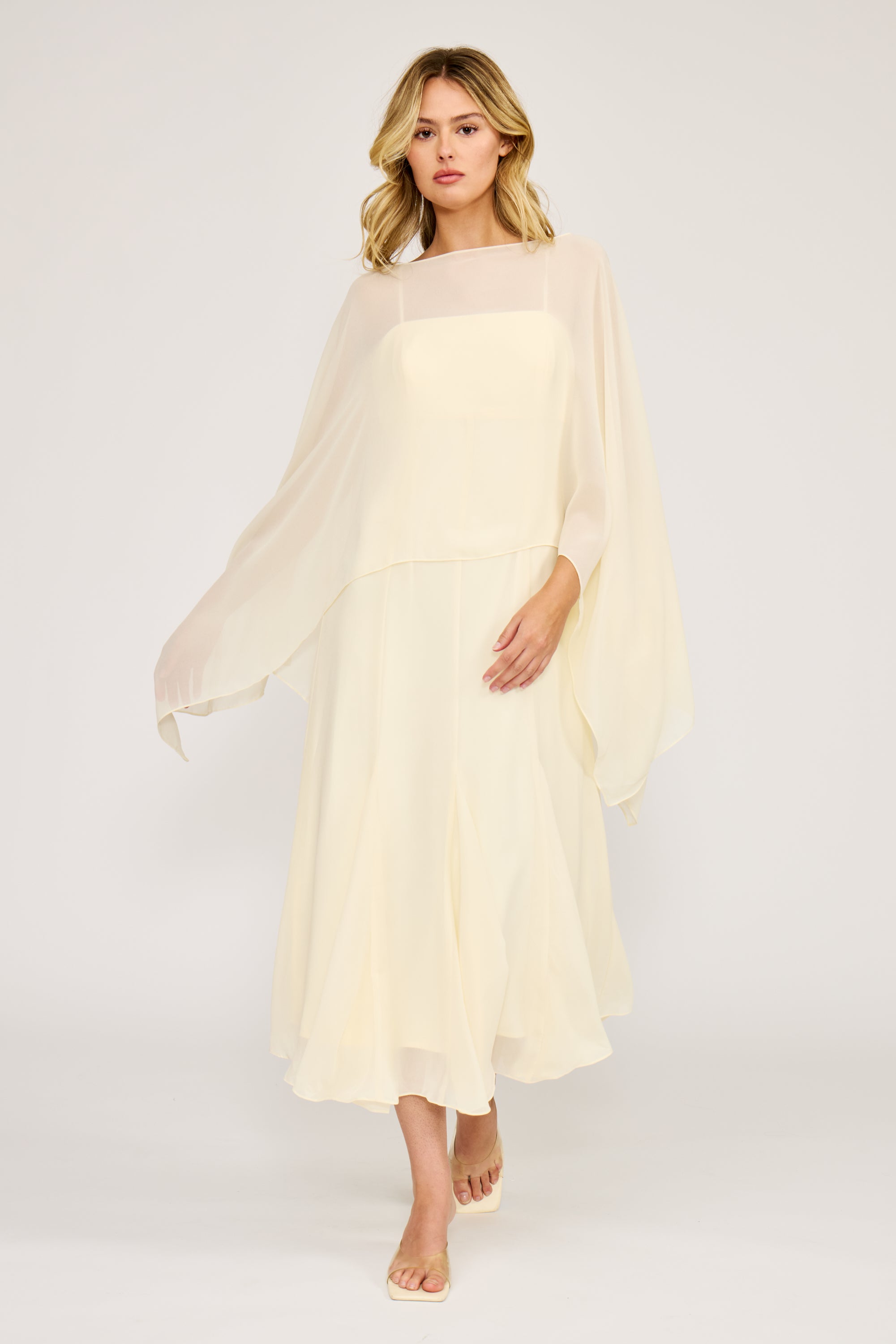 Sable Scarf Dress - Yellow